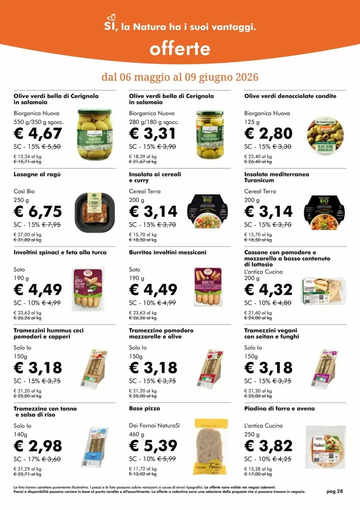 Volantino Naturasì Volantino Naturasì pagina 28