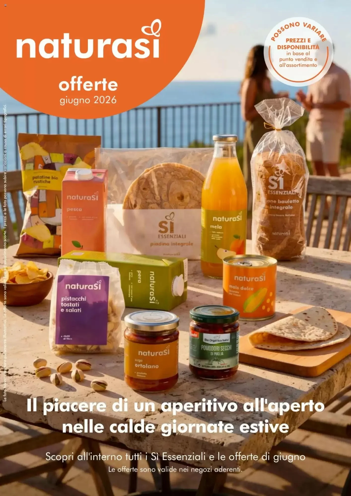 Copertina Naturasì - Volantino Naturasì