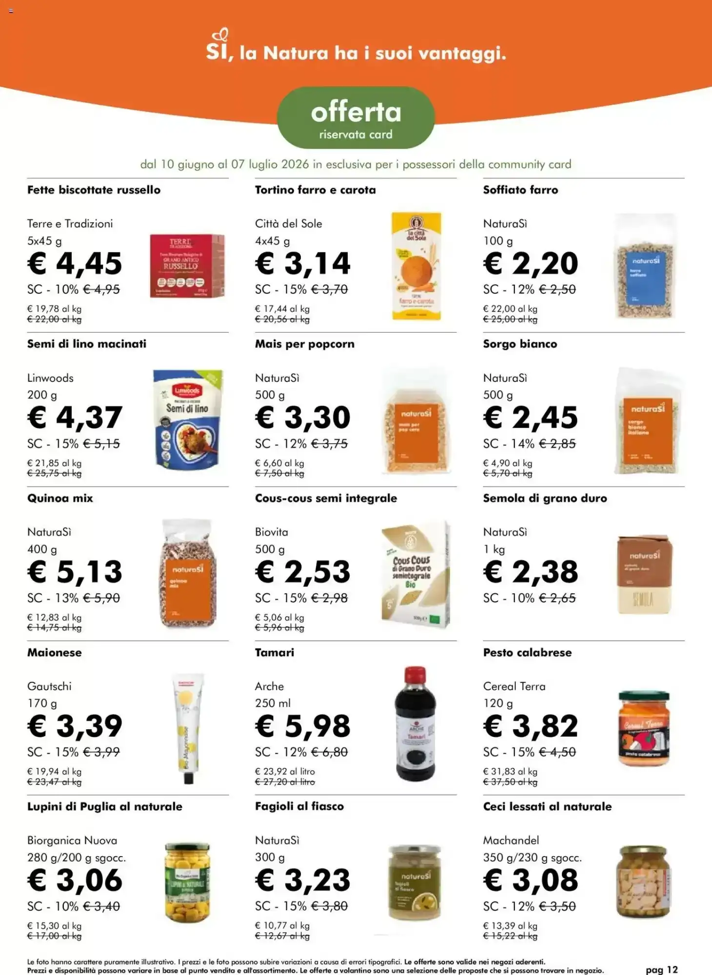 Volantino Naturasì Volantino Naturasì pagina 12