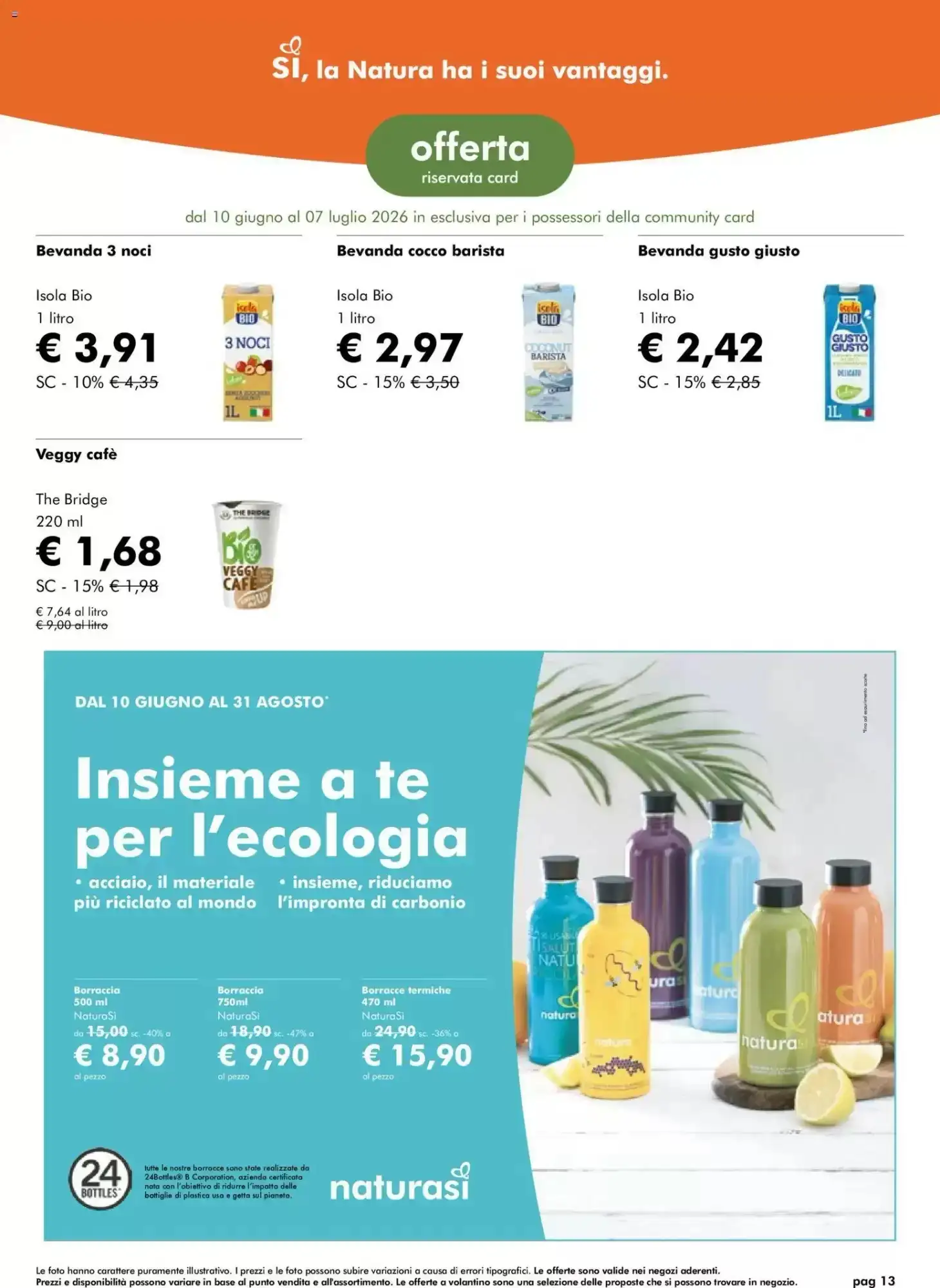 Volantino Naturasì Volantino Naturasì pagina 13