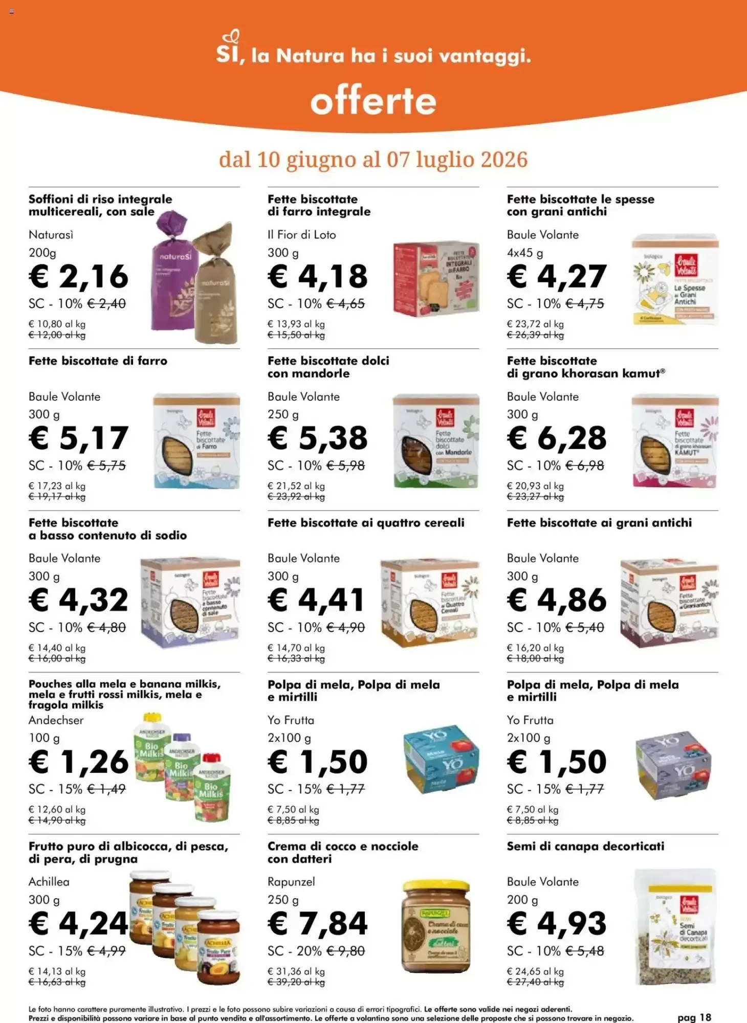 Volantino Naturasì Volantino Naturasì pagina 18