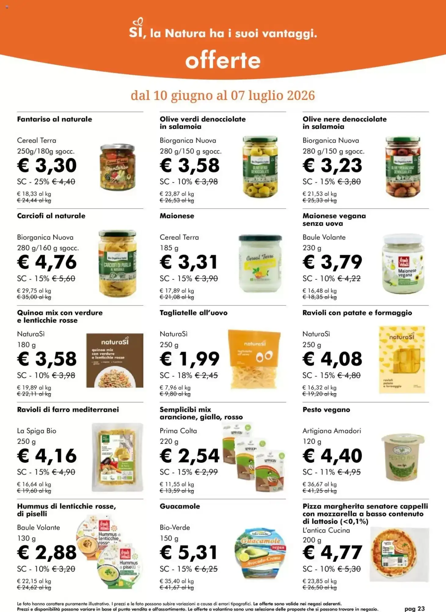 Volantino Naturasì Volantino Naturasì pagina 23