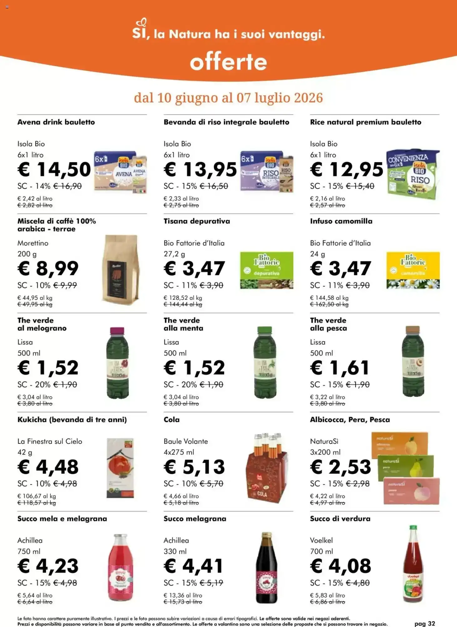 Volantino Naturasì Volantino Naturasì pagina 32