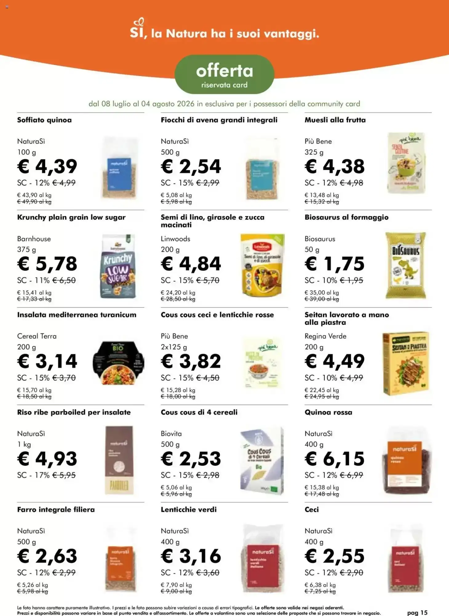 Volantino Naturasì Volantino Naturasì pagina 15