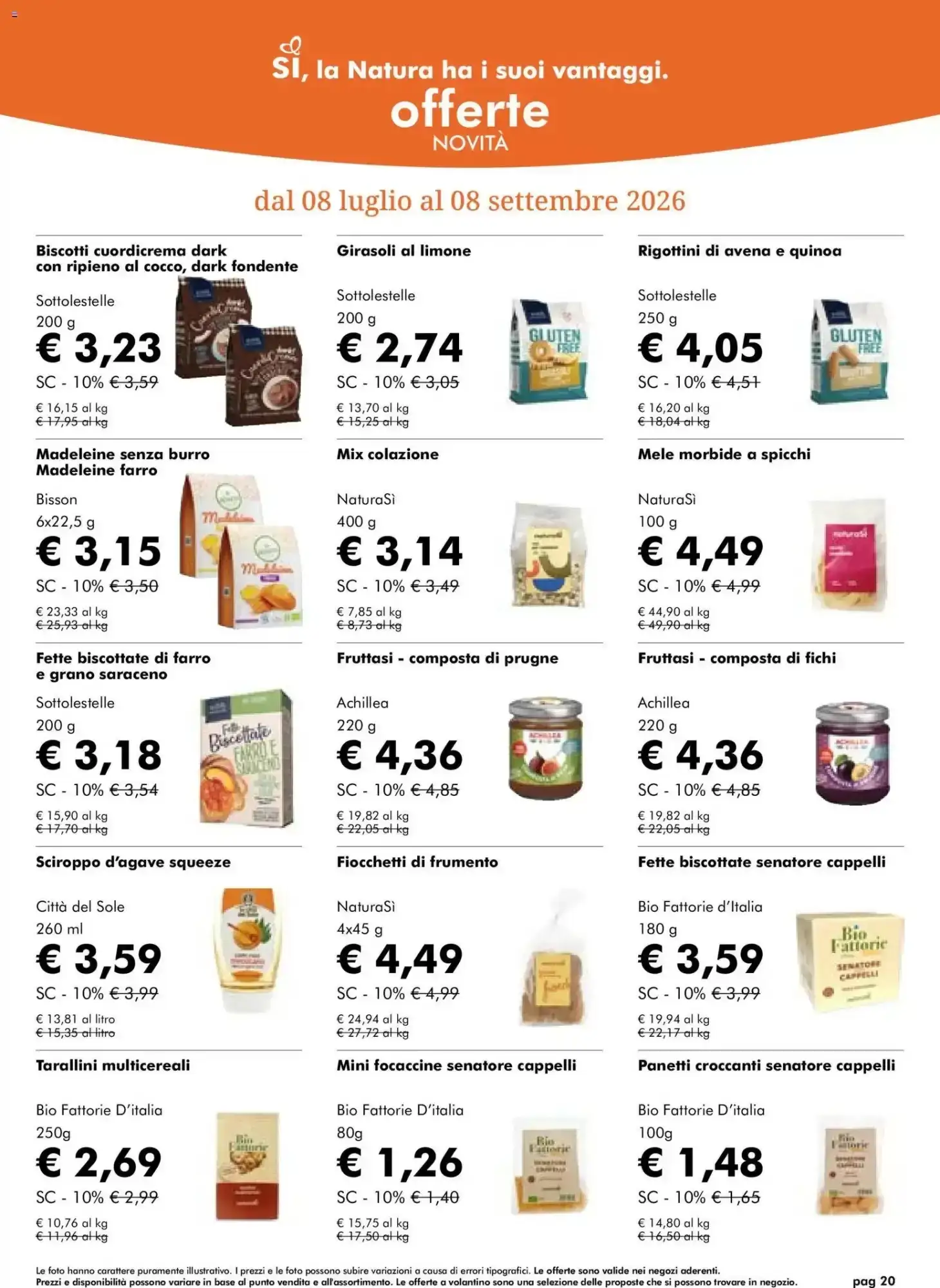 Volantino Naturasì Volantino Naturasì pagina 20