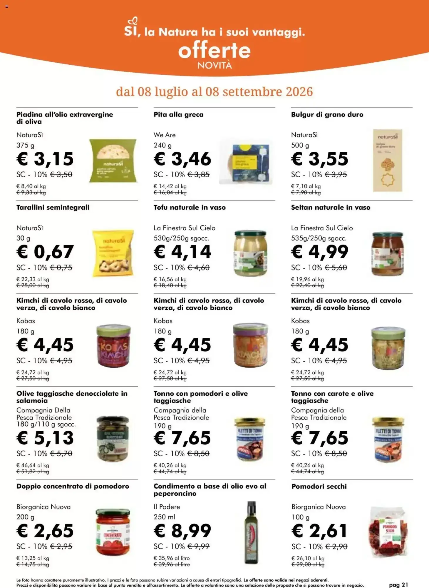 Volantino Naturasì Volantino Naturasì pagina 21