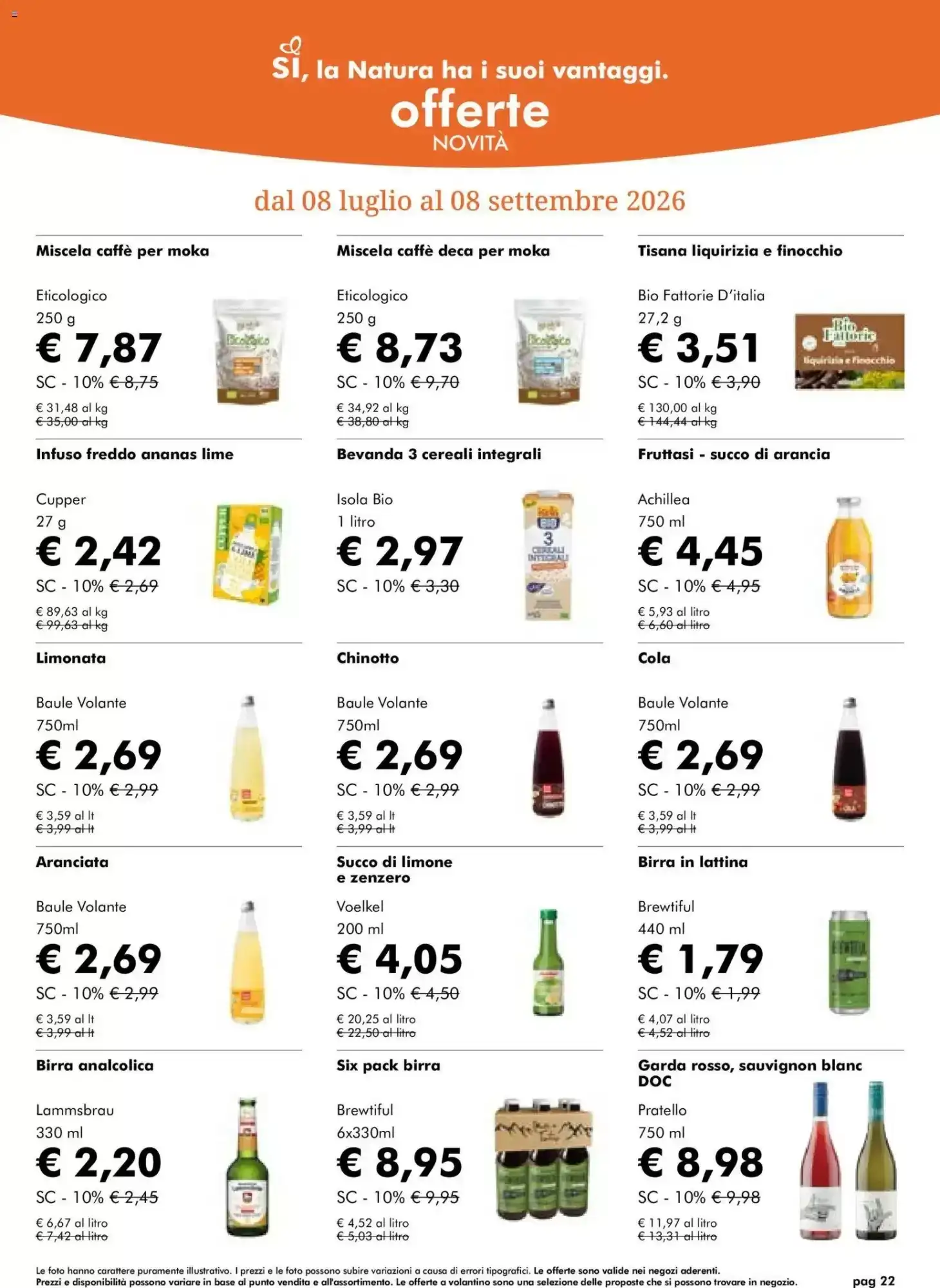 Volantino Naturasì Volantino Naturasì pagina 22