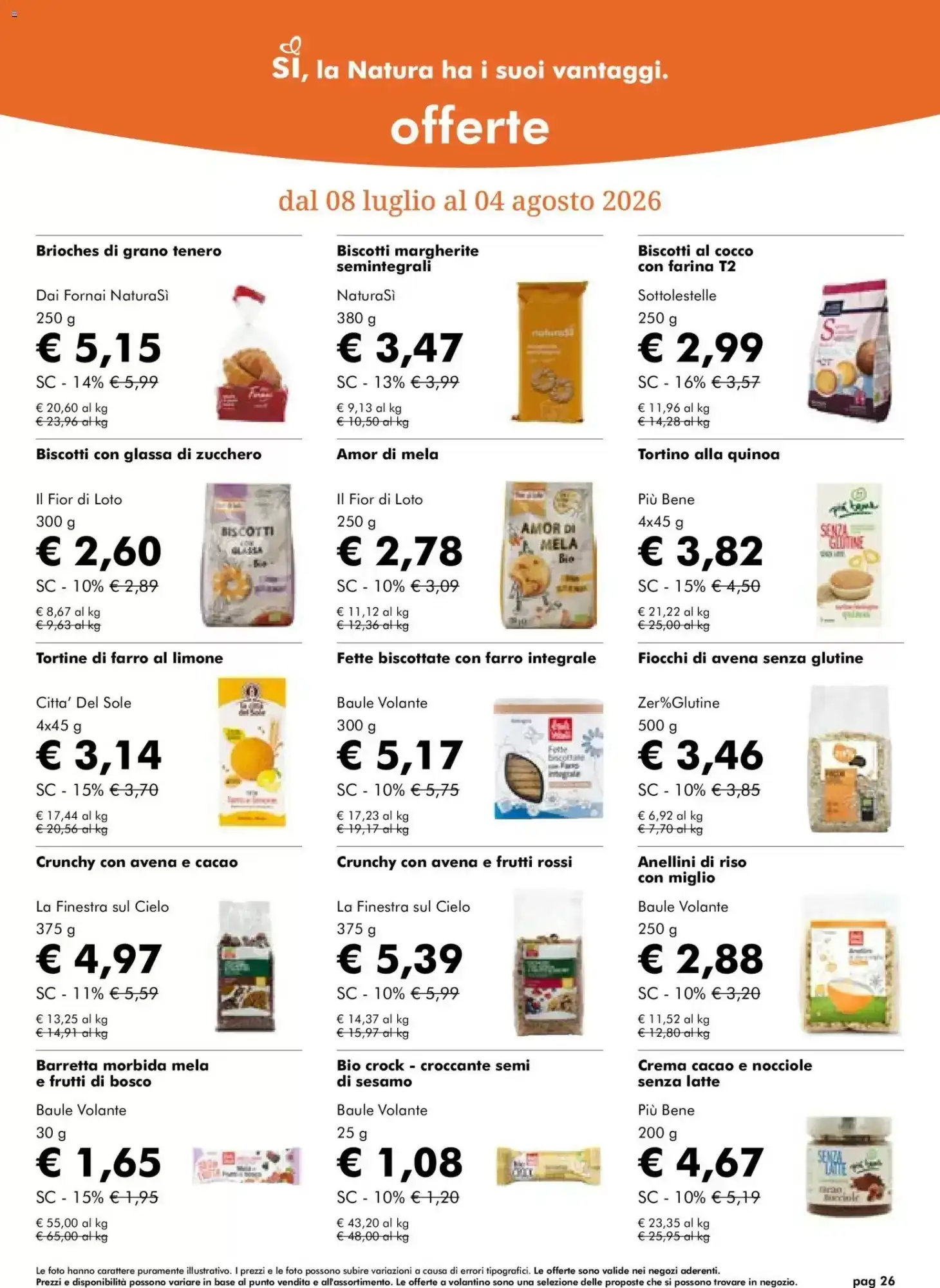 Volantino Naturasì Volantino Naturasì pagina 26