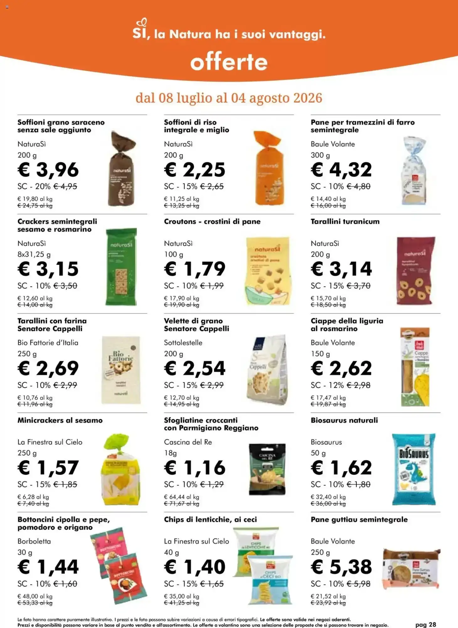 Volantino Naturasì Volantino Naturasì pagina 28
