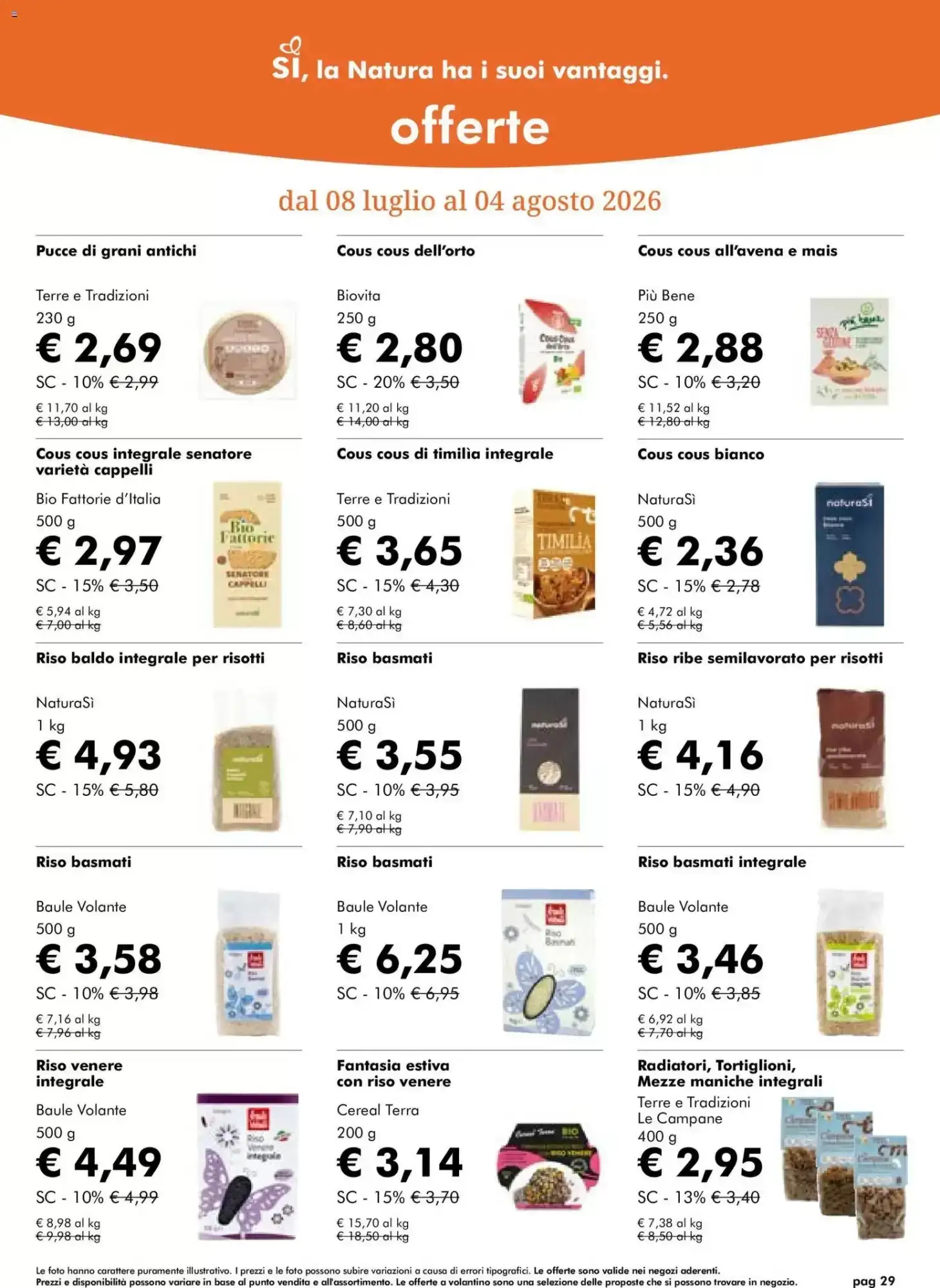 Volantino Naturasì Volantino Naturasì pagina 29