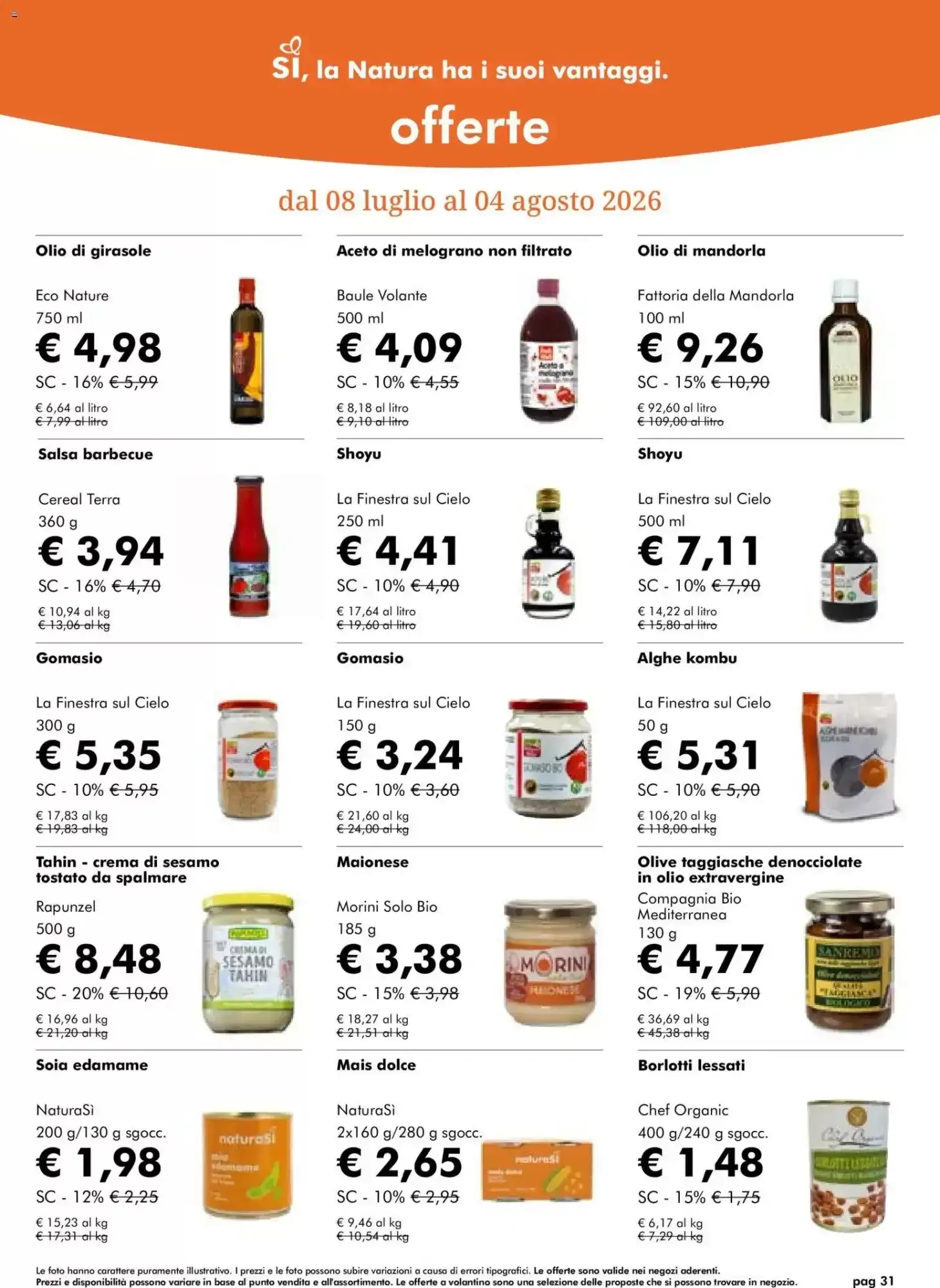 Volantino Naturasì Volantino Naturasì pagina 31