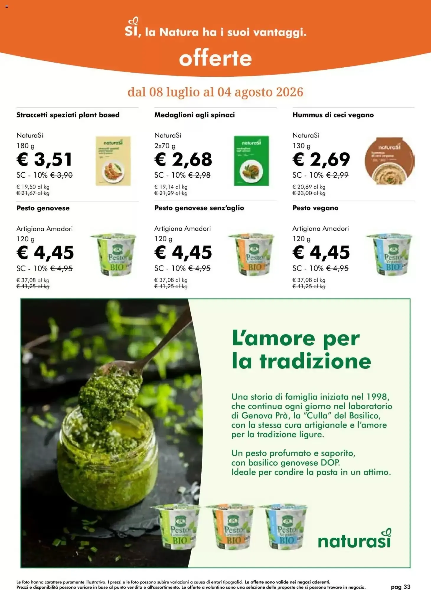 Volantino Naturasì Volantino Naturasì pagina 33