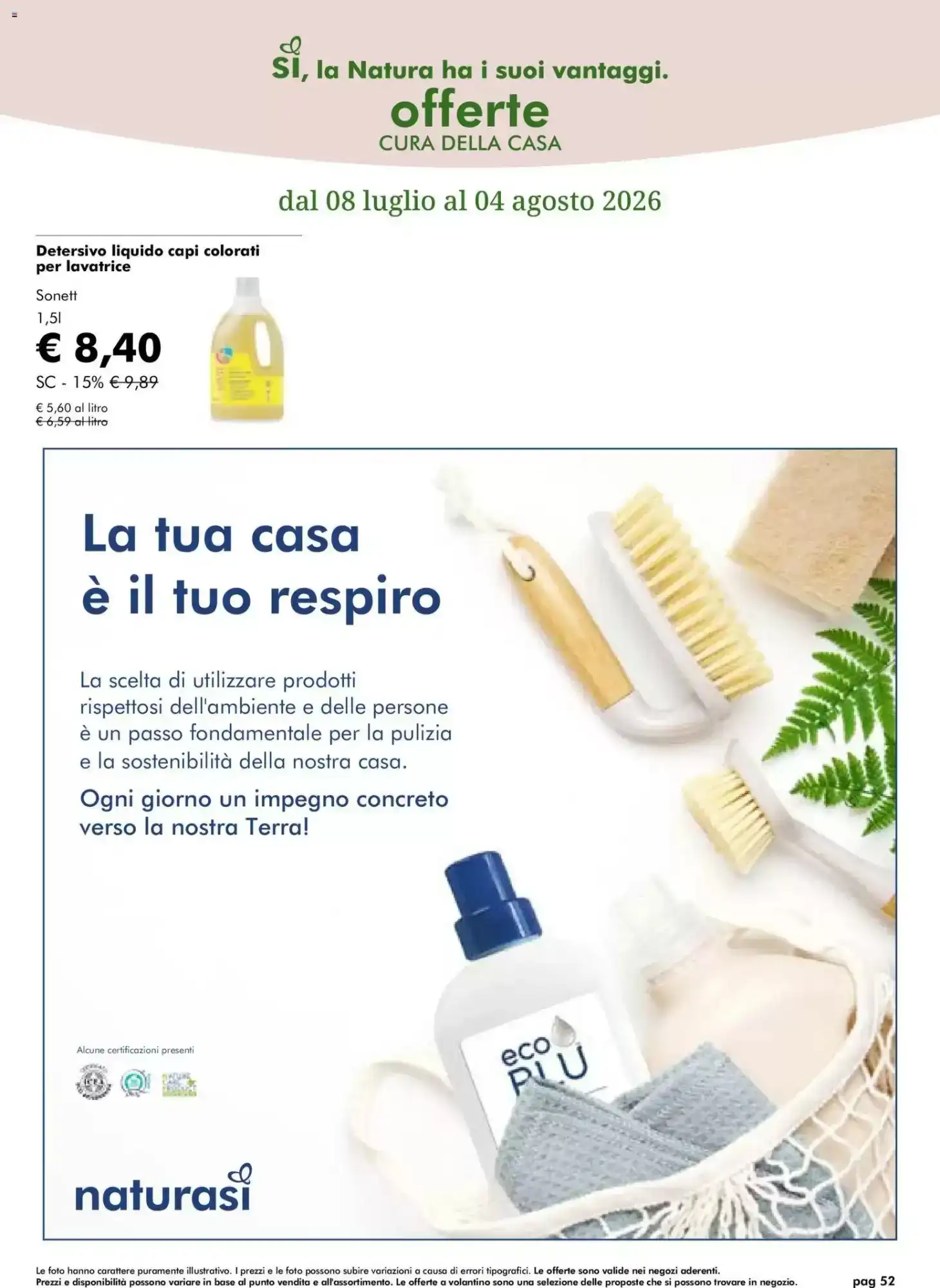 Volantino Naturasì Volantino Naturasì pagina 52