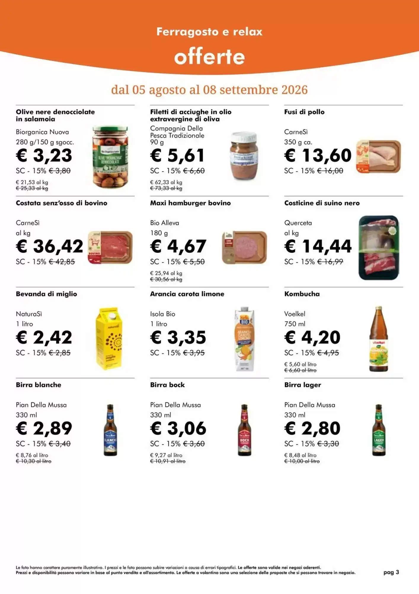 Volantino Naturasì Volantino Naturasì pagina 3
