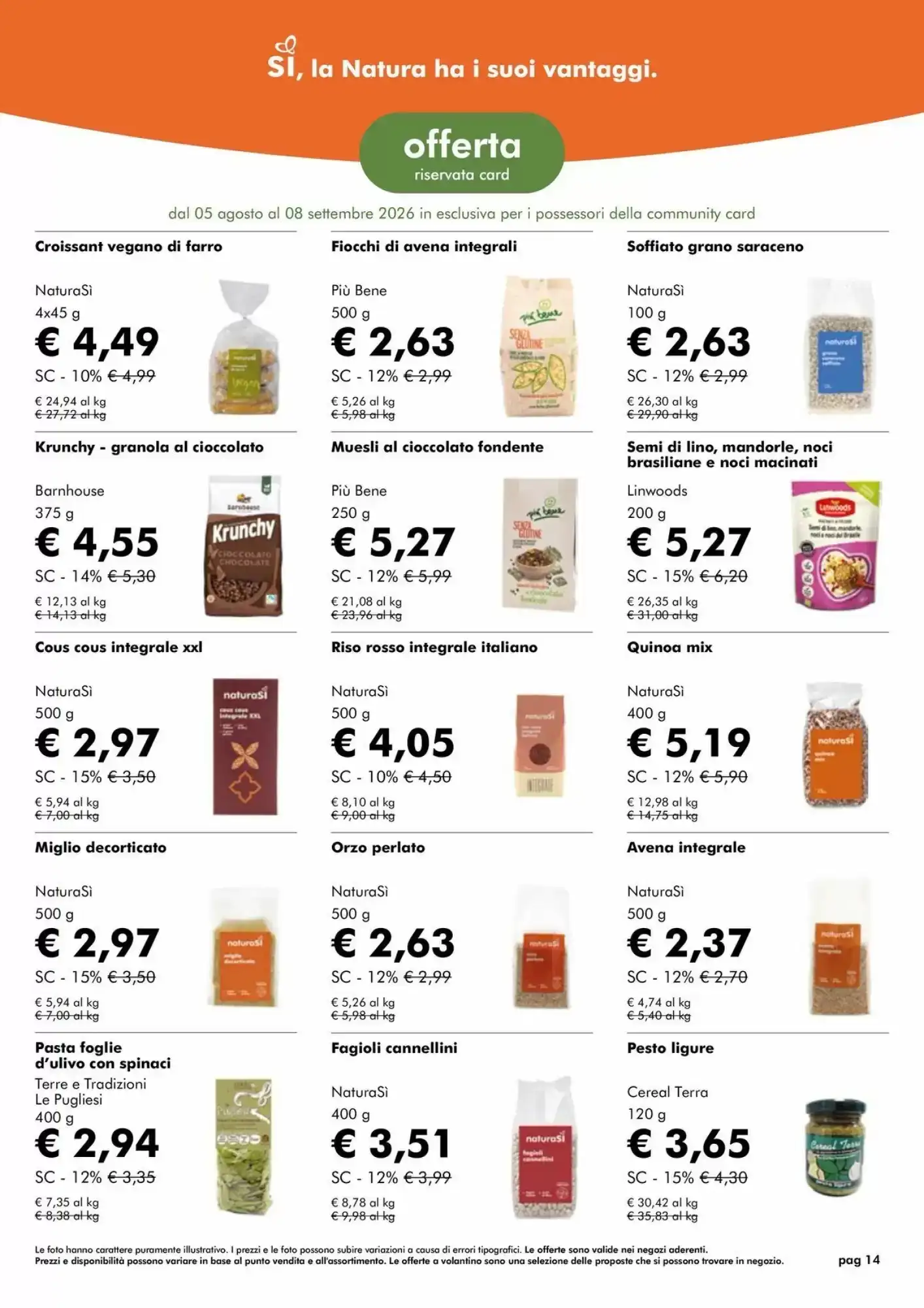 Volantino Naturasì Volantino Naturasì pagina 14