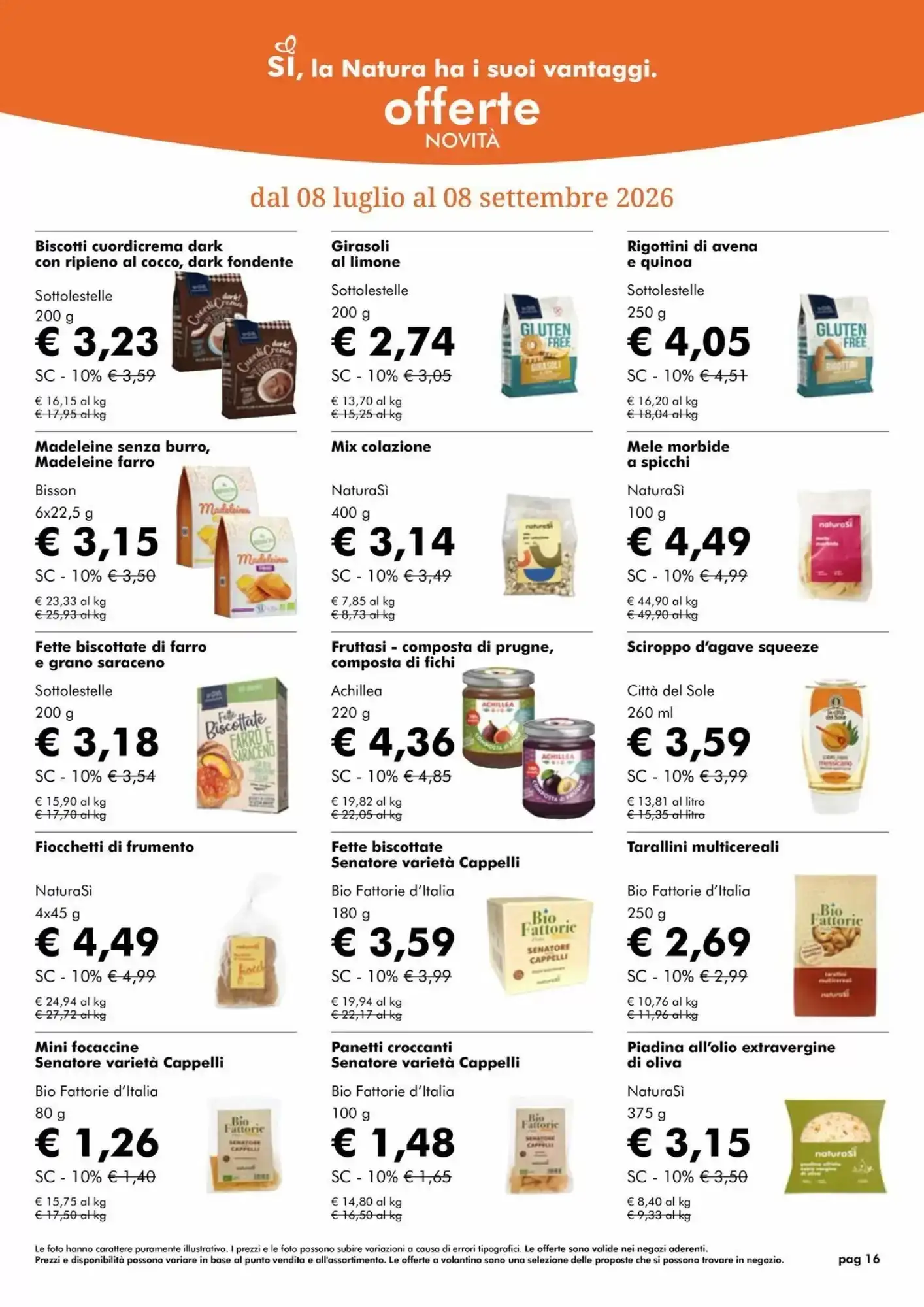 Volantino Naturasì Volantino Naturasì pagina 16