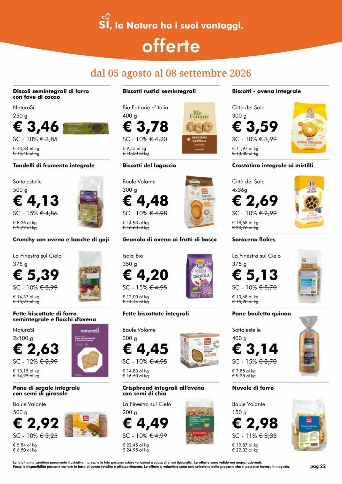 Volantino Naturasì Volantino Naturasì pagina 22