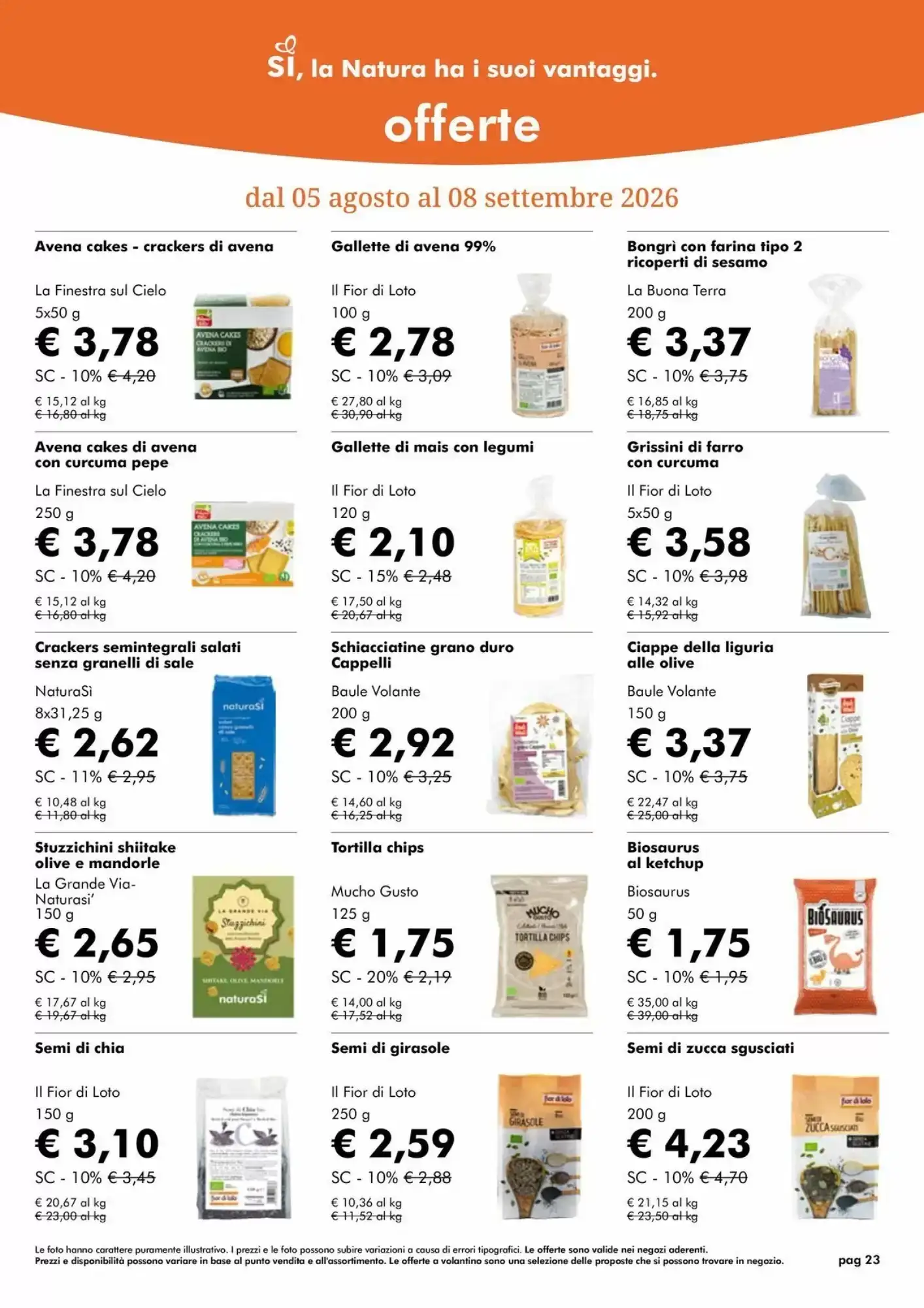 Volantino Naturasì Volantino Naturasì pagina 23