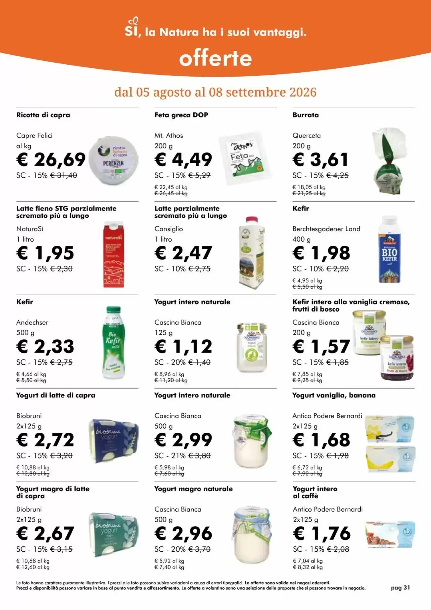 Volantino Naturasì Volantino Naturasì pagina 31