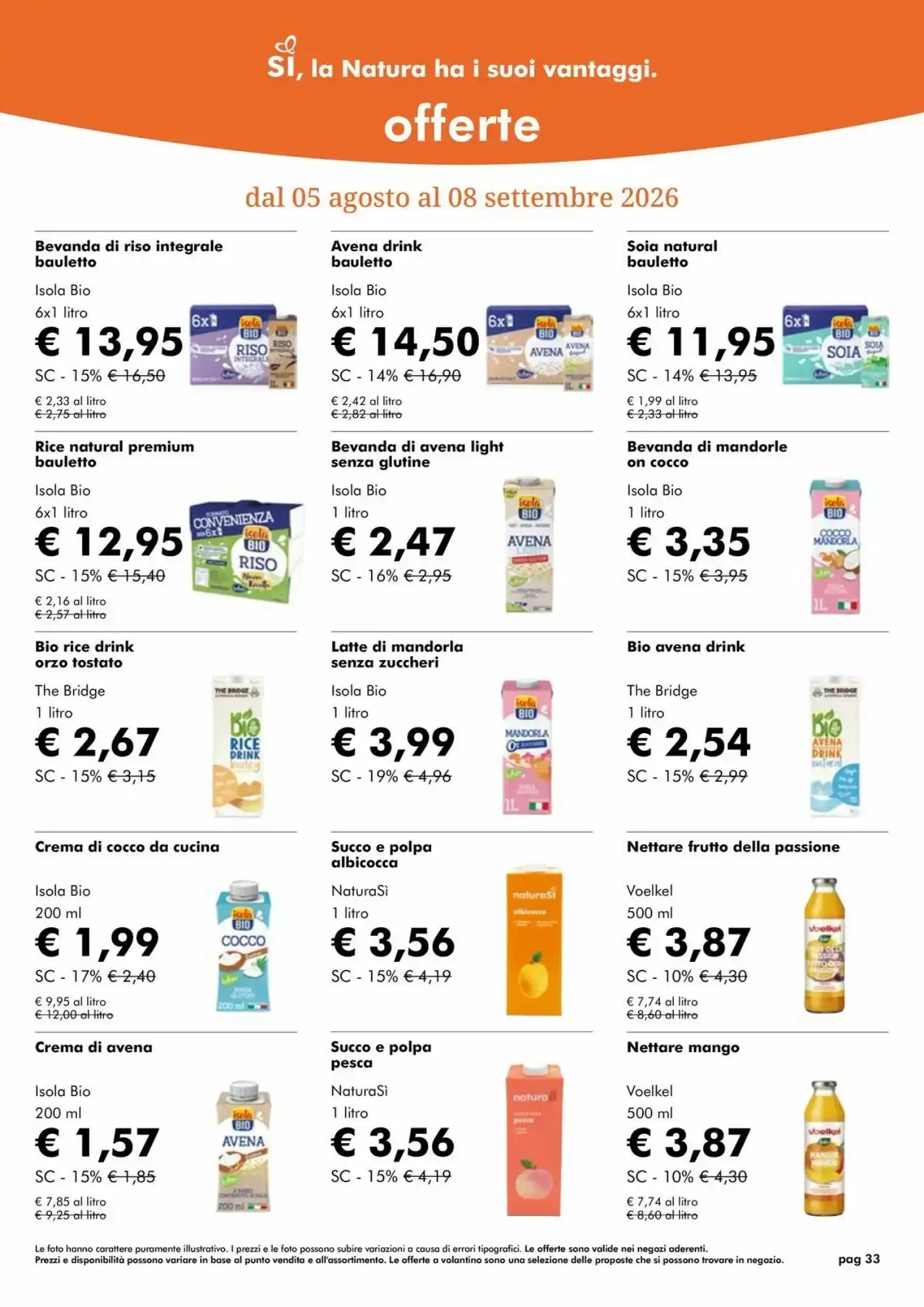 Volantino Naturasì Volantino Naturasì pagina 33