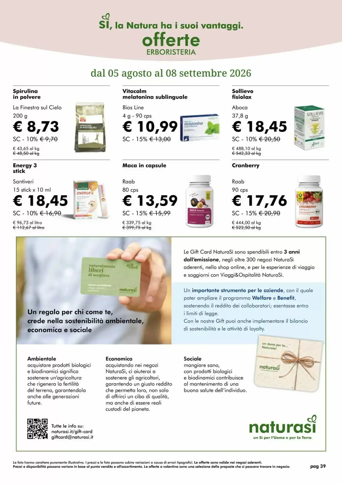 Volantino Naturasì Volantino Naturasì pagina 39