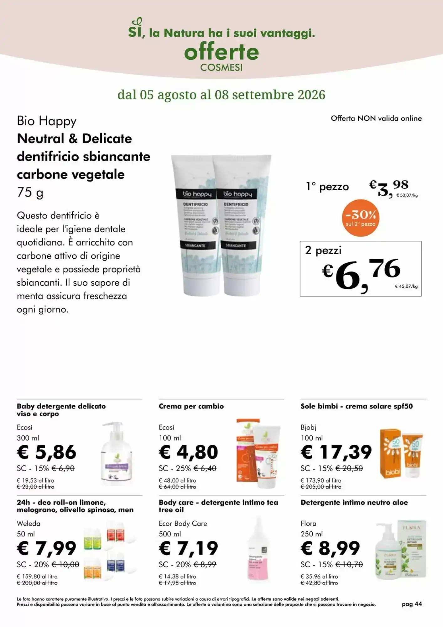 Volantino Naturasì Volantino Naturasì pagina 44