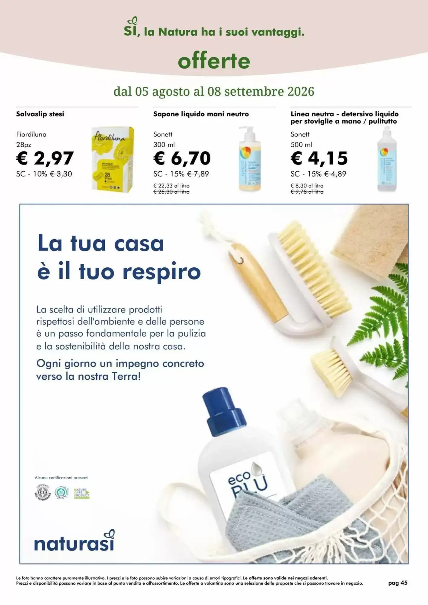 Volantino Naturasì Volantino Naturasì pagina 45