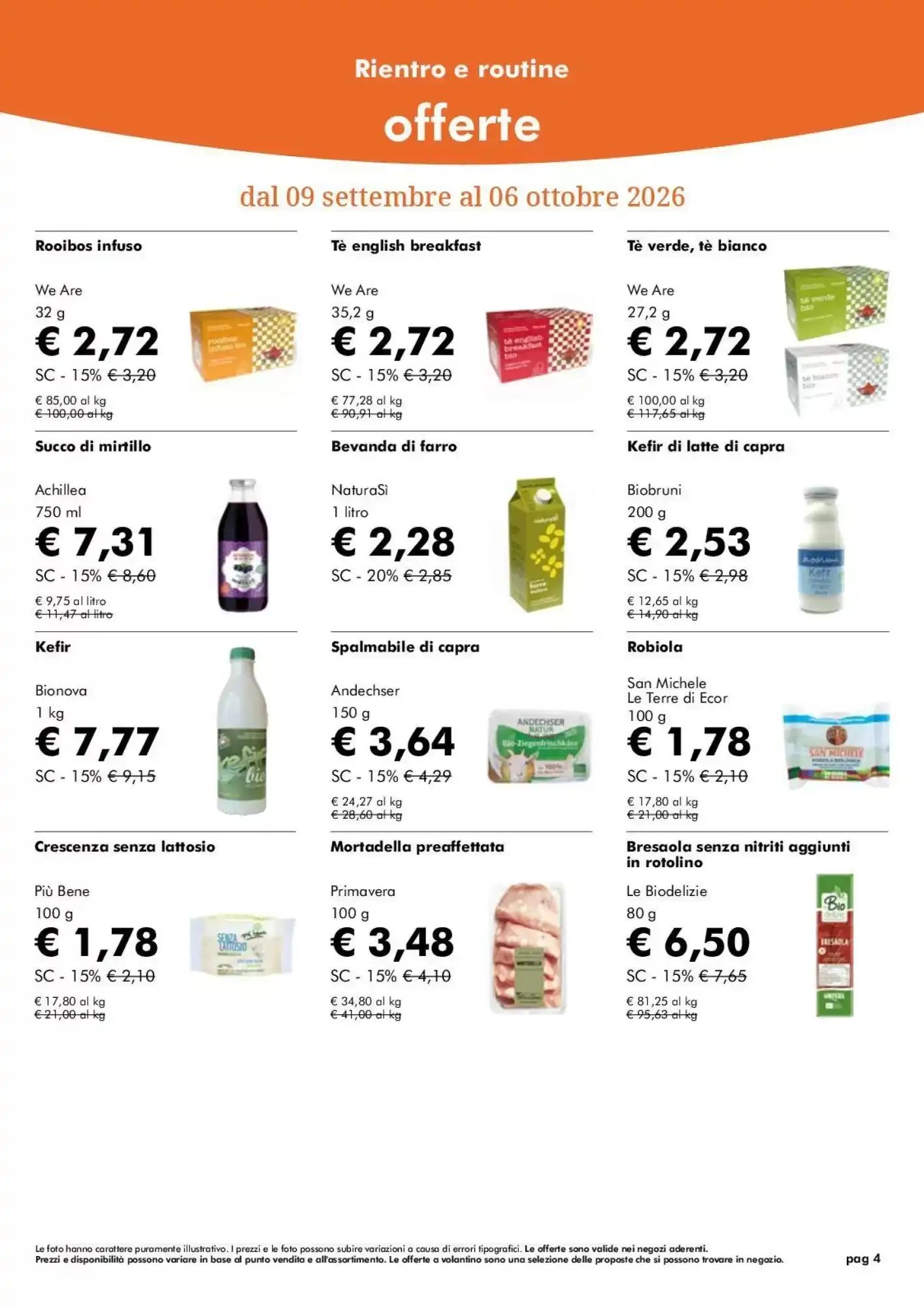 Volantino Naturasì Volantino Naturasì pagina 4