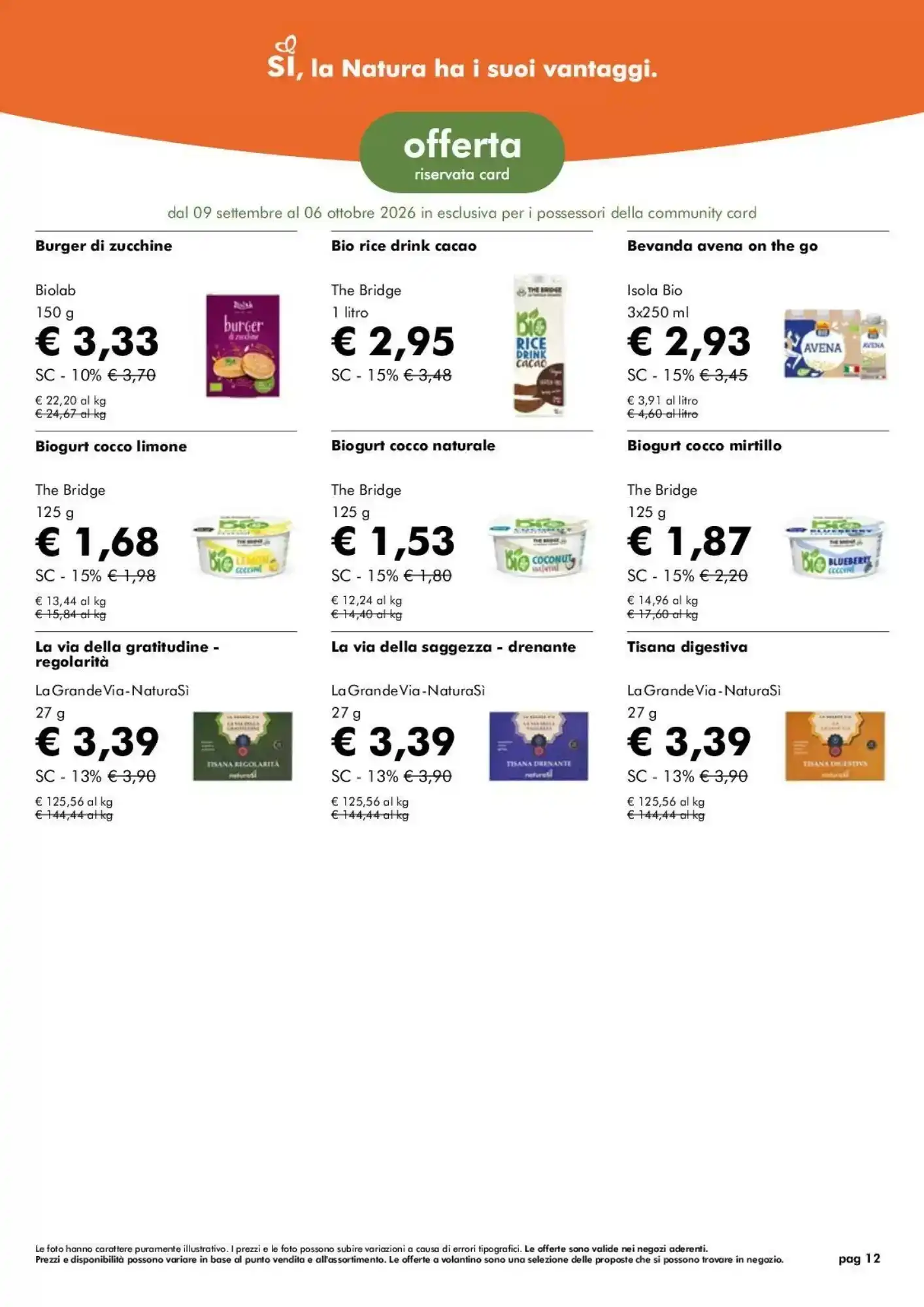 Volantino Naturasì Volantino Naturasì pagina 12