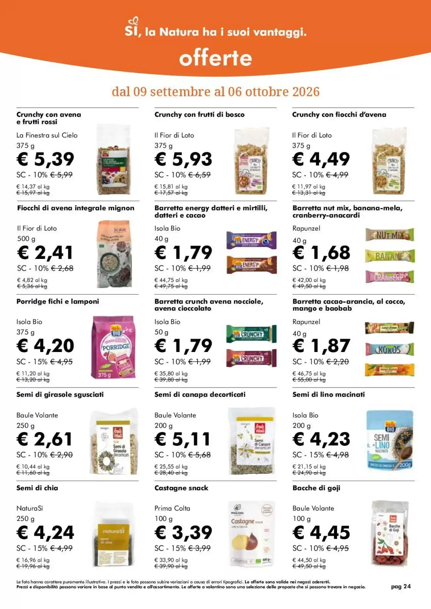 Volantino Naturasì Volantino Naturasì pagina 24