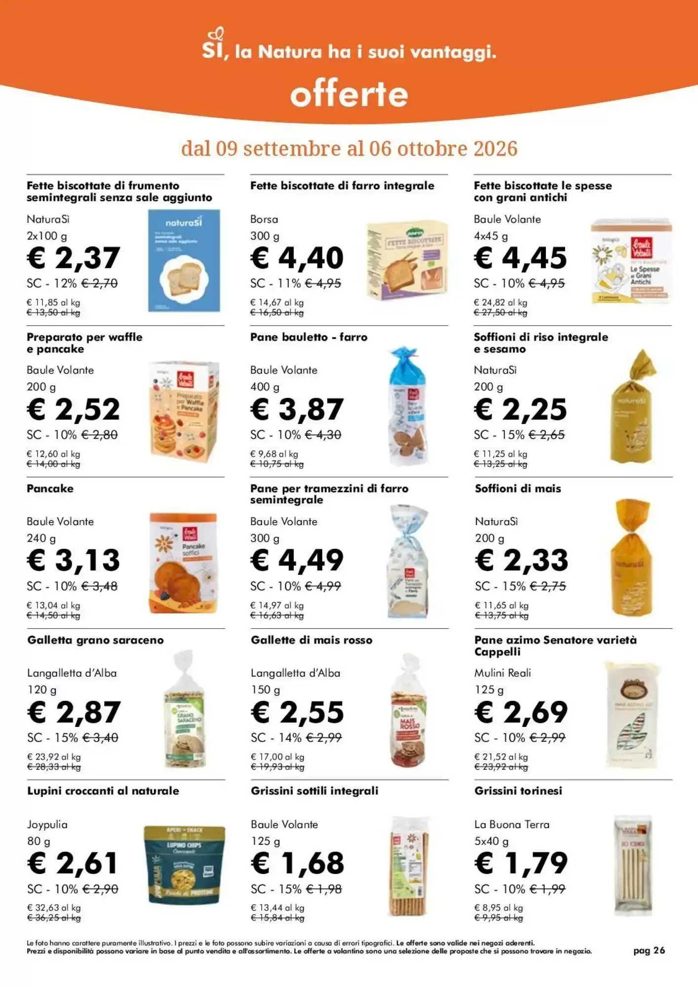 Volantino Naturasì Volantino Naturasì pagina 26