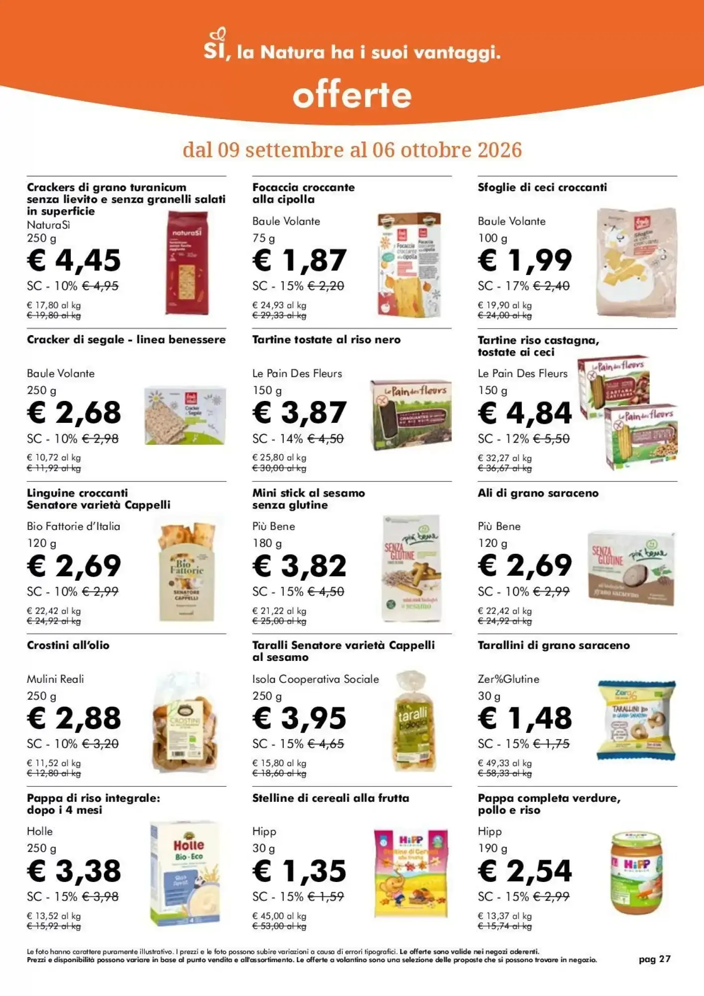 Volantino Naturasì Volantino Naturasì pagina 27