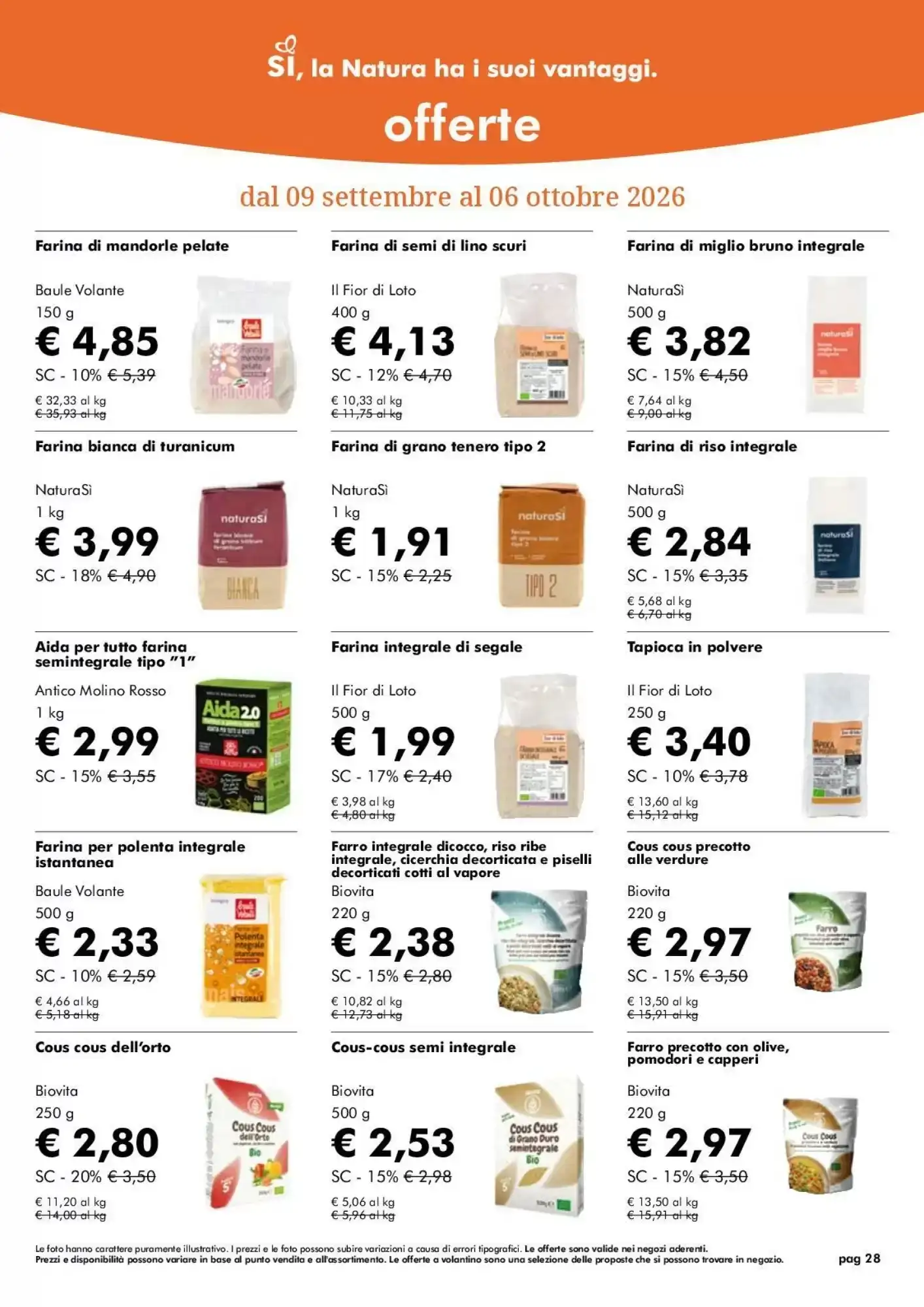 Volantino Naturasì Volantino Naturasì pagina 28