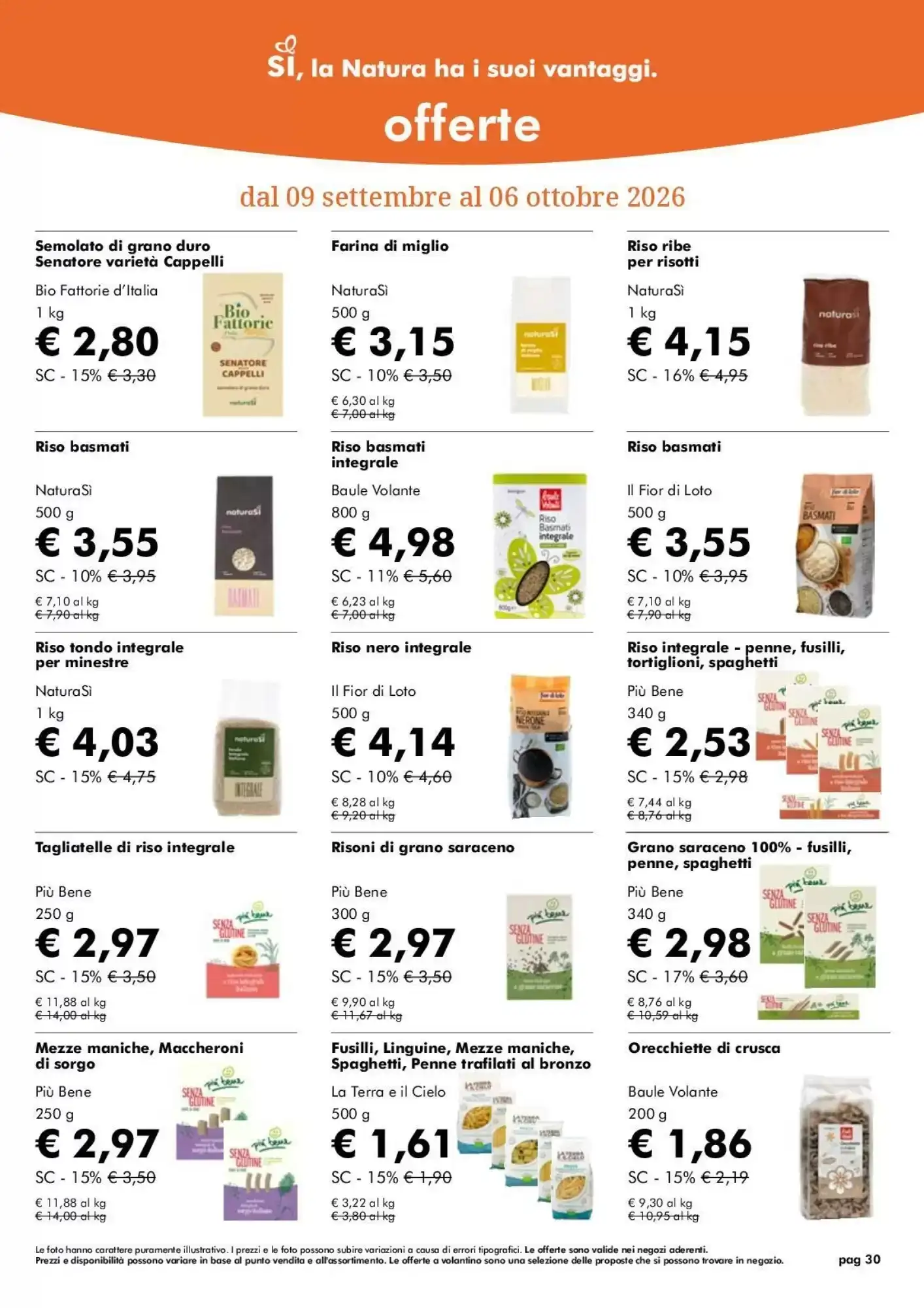 Volantino Naturasì Volantino Naturasì pagina 30