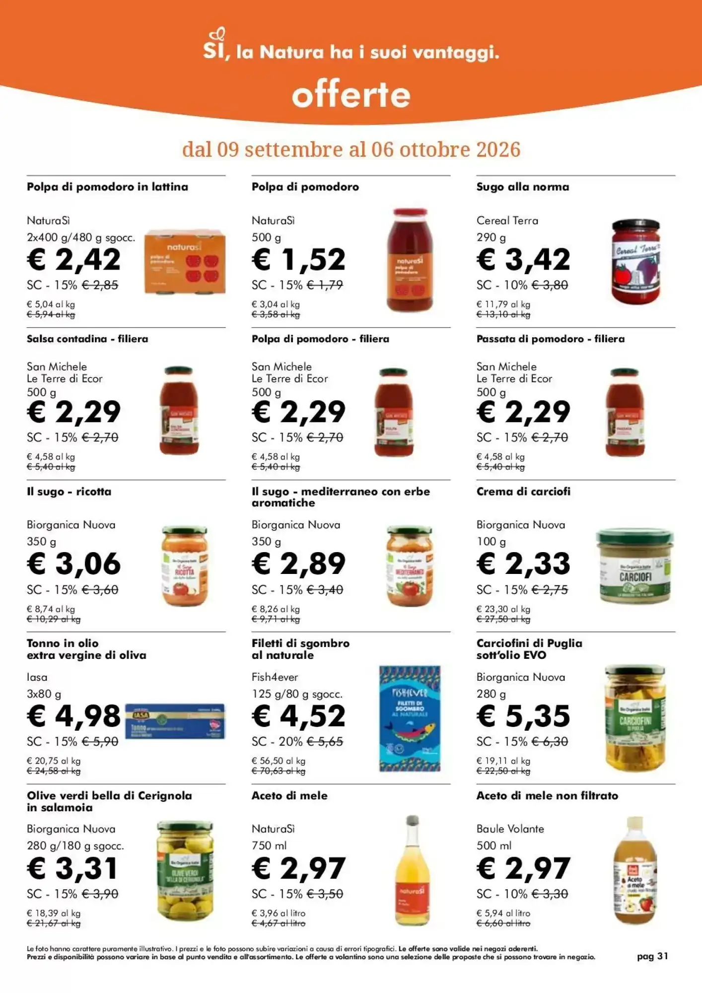 Volantino Naturasì Volantino Naturasì pagina 31