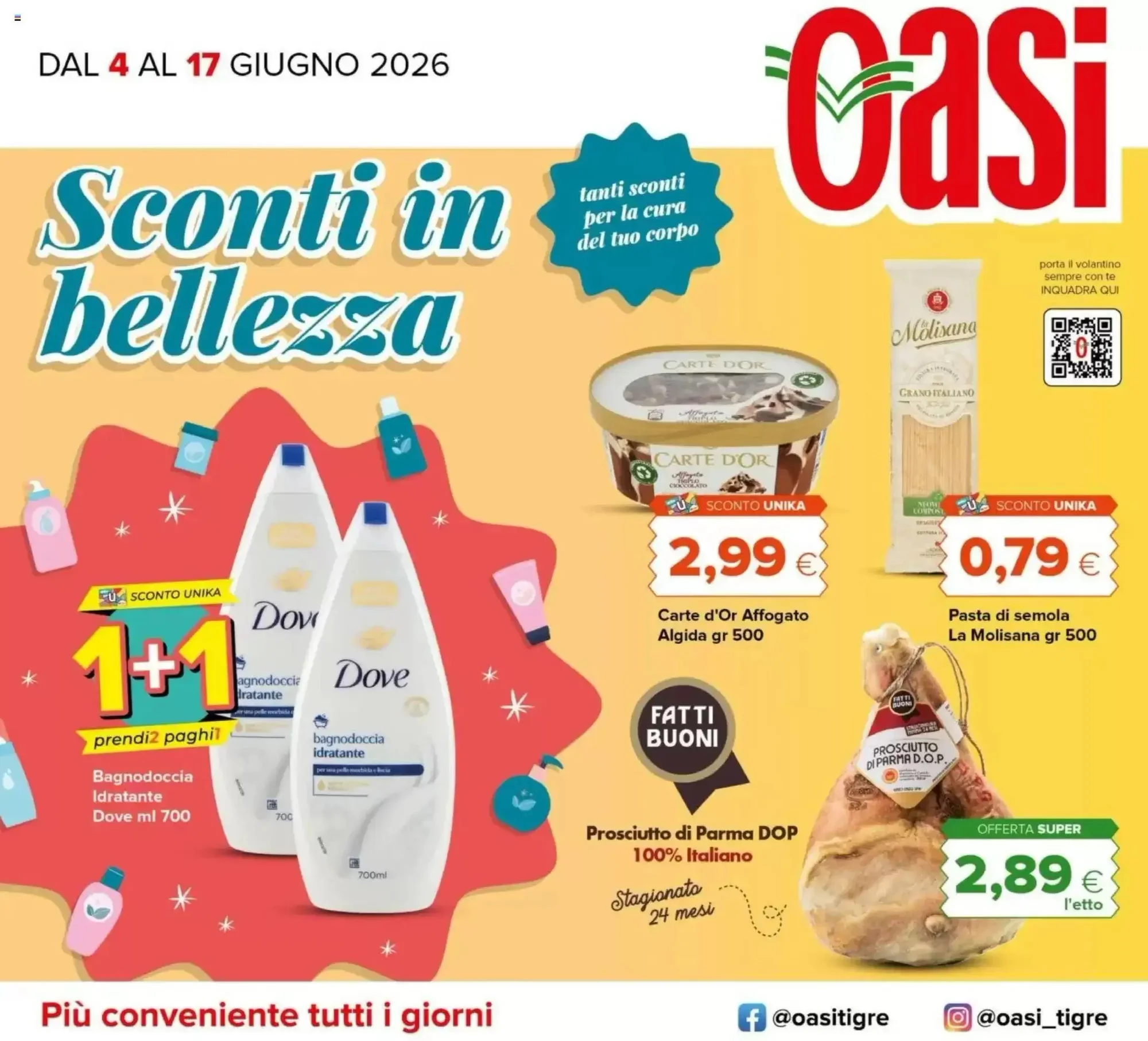 Copertina Oasi - Volantino Oasi