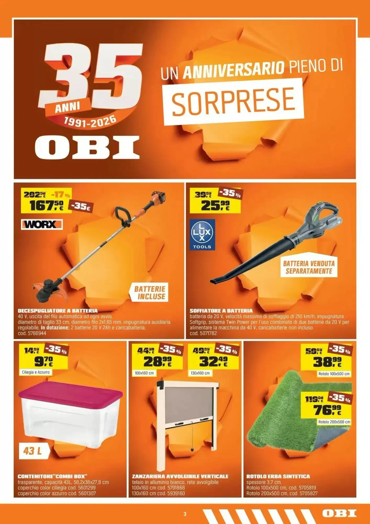 Volantino OBI Volantino OBI pagina 3