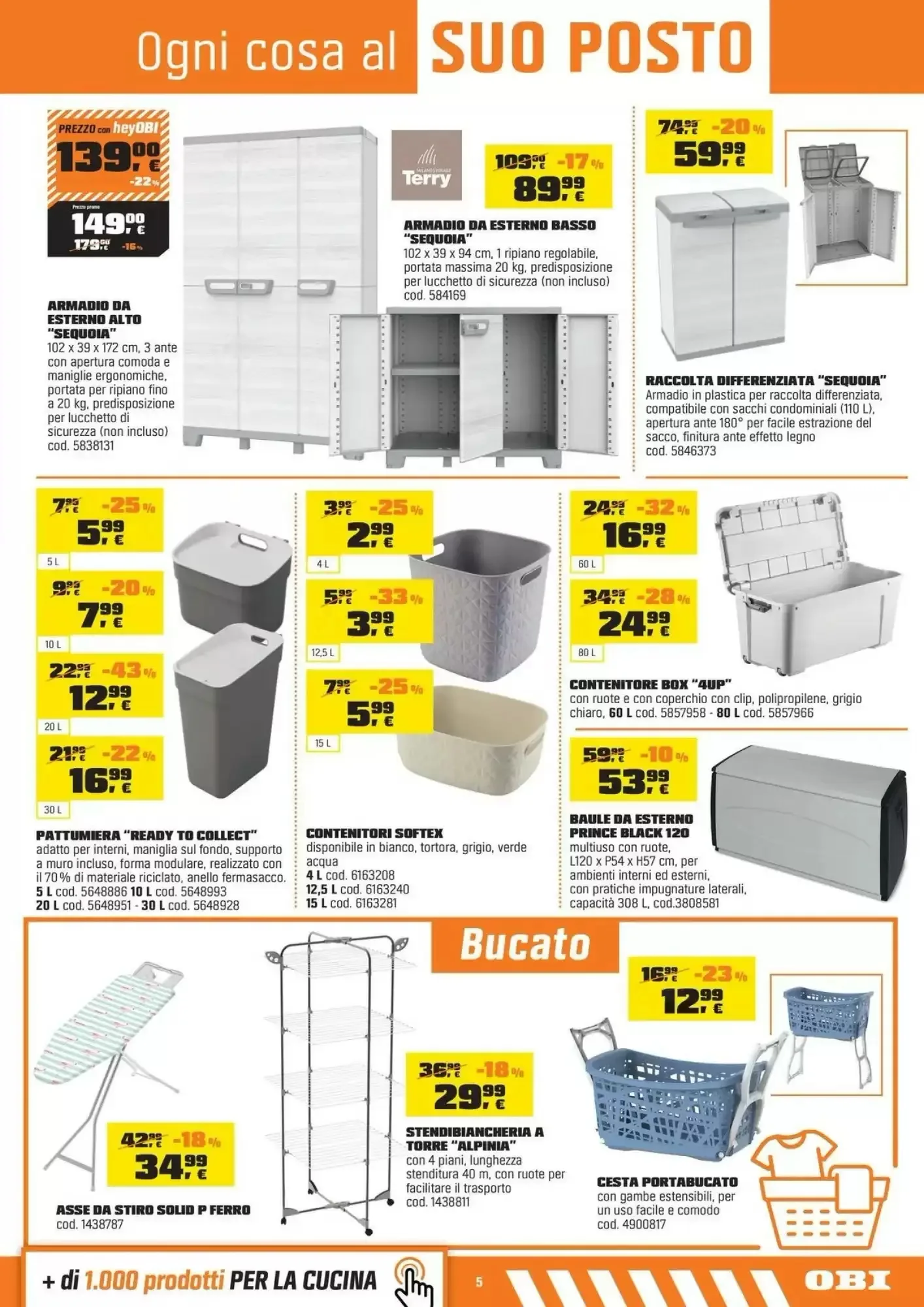 Volantino OBI Volantino OBI pagina 5