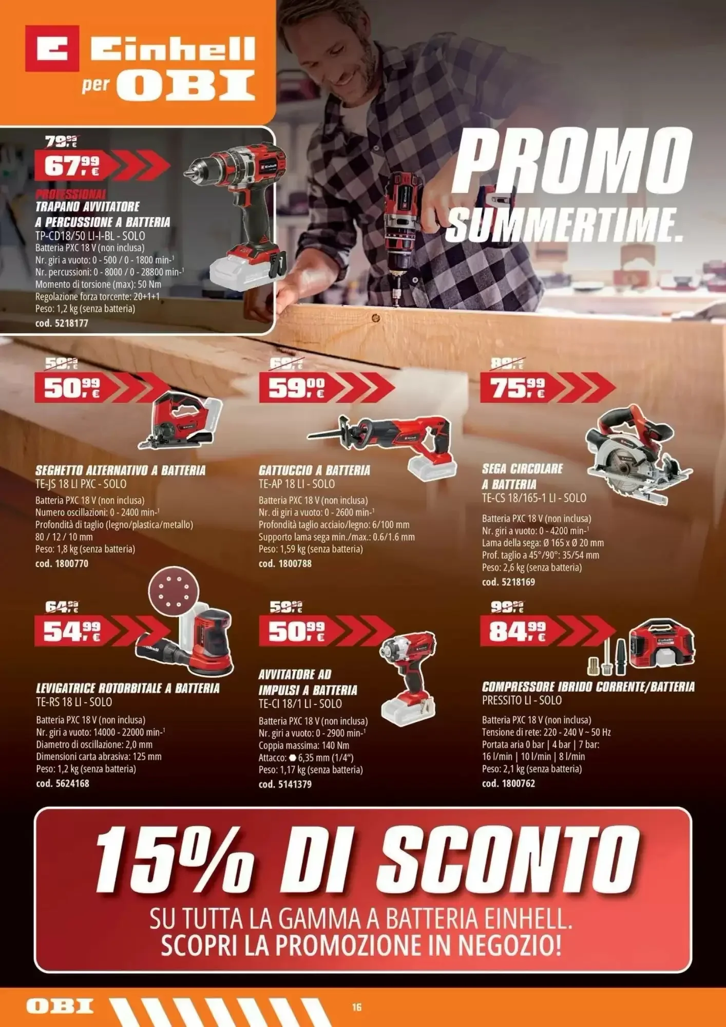 Volantino OBI Volantino OBI pagina 16
