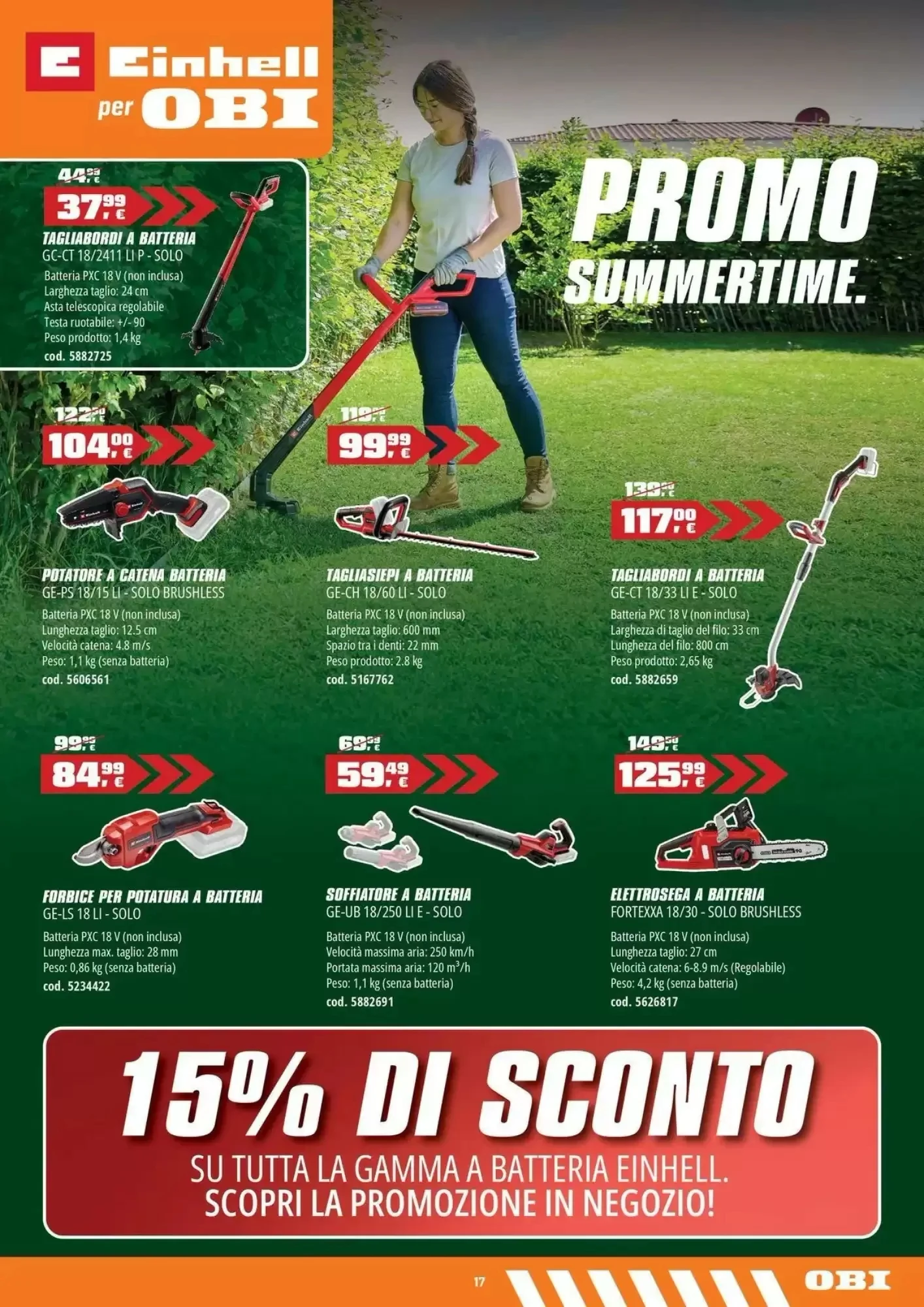 Volantino OBI Volantino OBI pagina 17