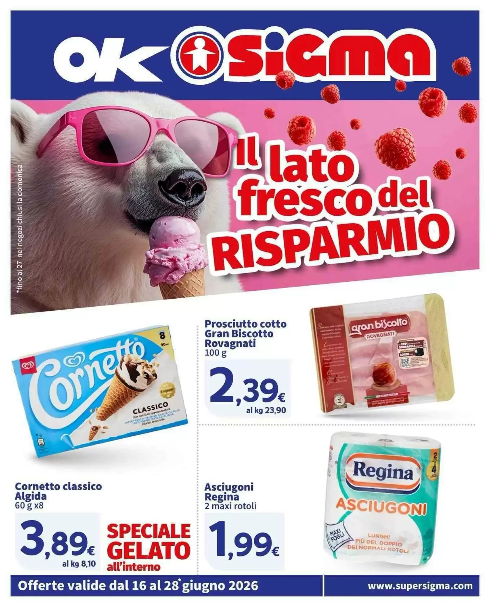 Copertina Ok Sigma - Volantino Ok Sigma