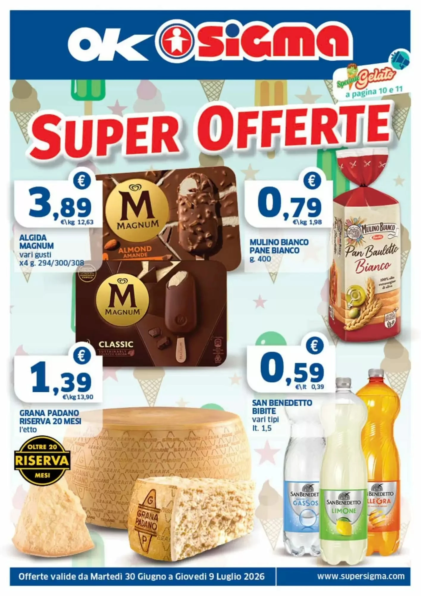 Copertina Ok Sigma - Volantino Ok Sigma