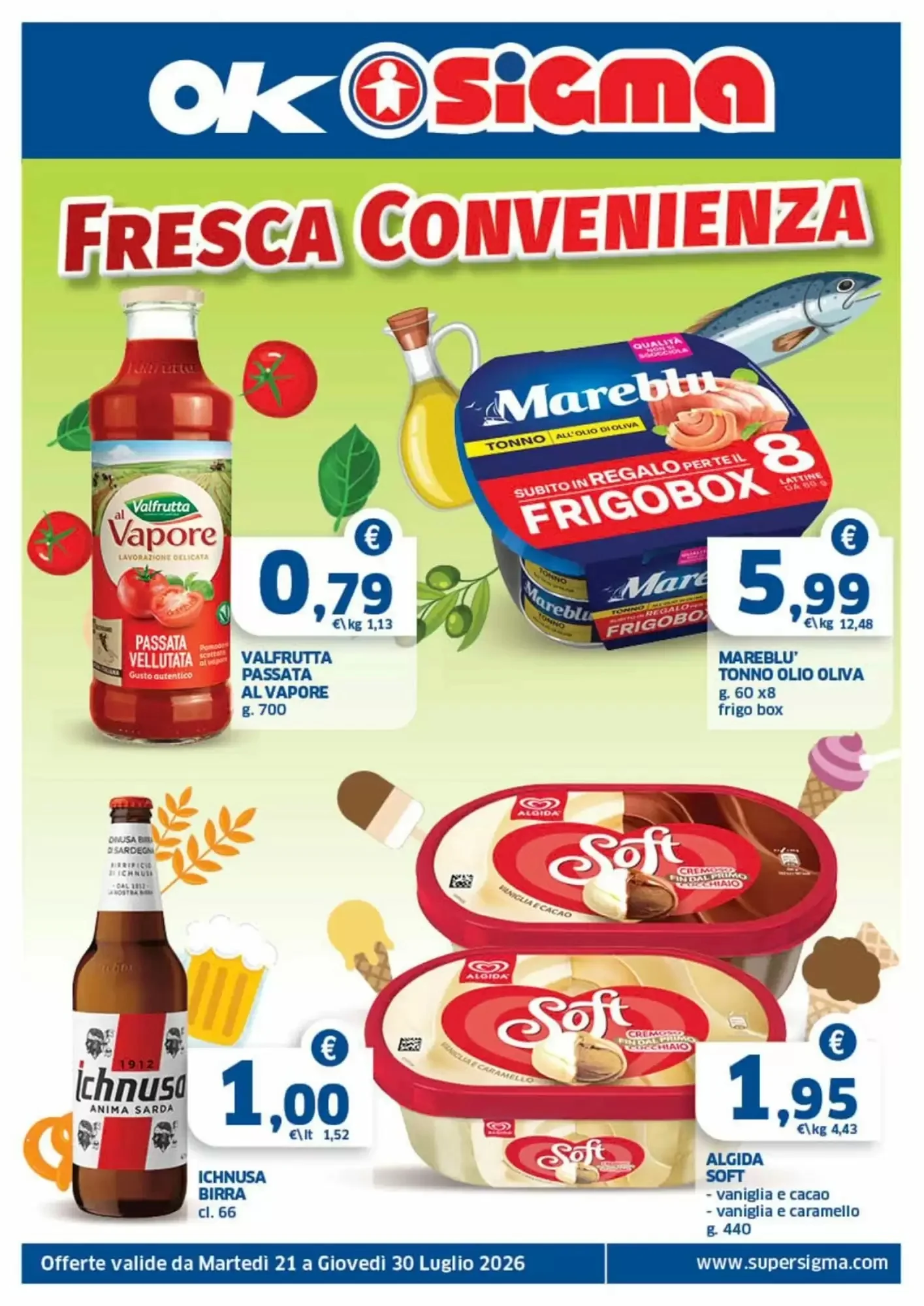 Copertina Ok Sigma - Volantino Ok Sigma