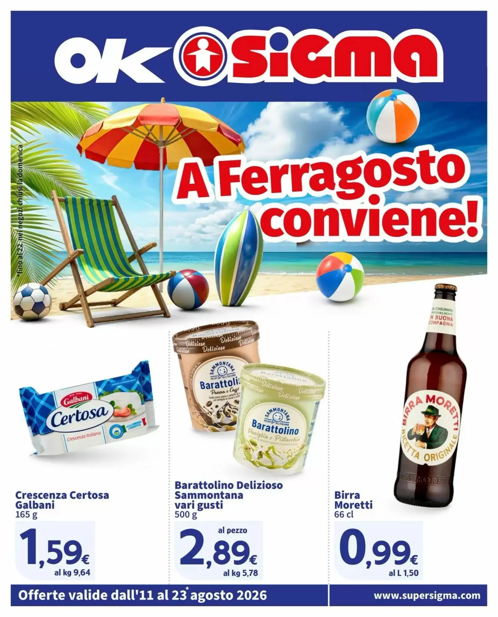 Copertina Ok Sigma - Volantino Ok Sigma