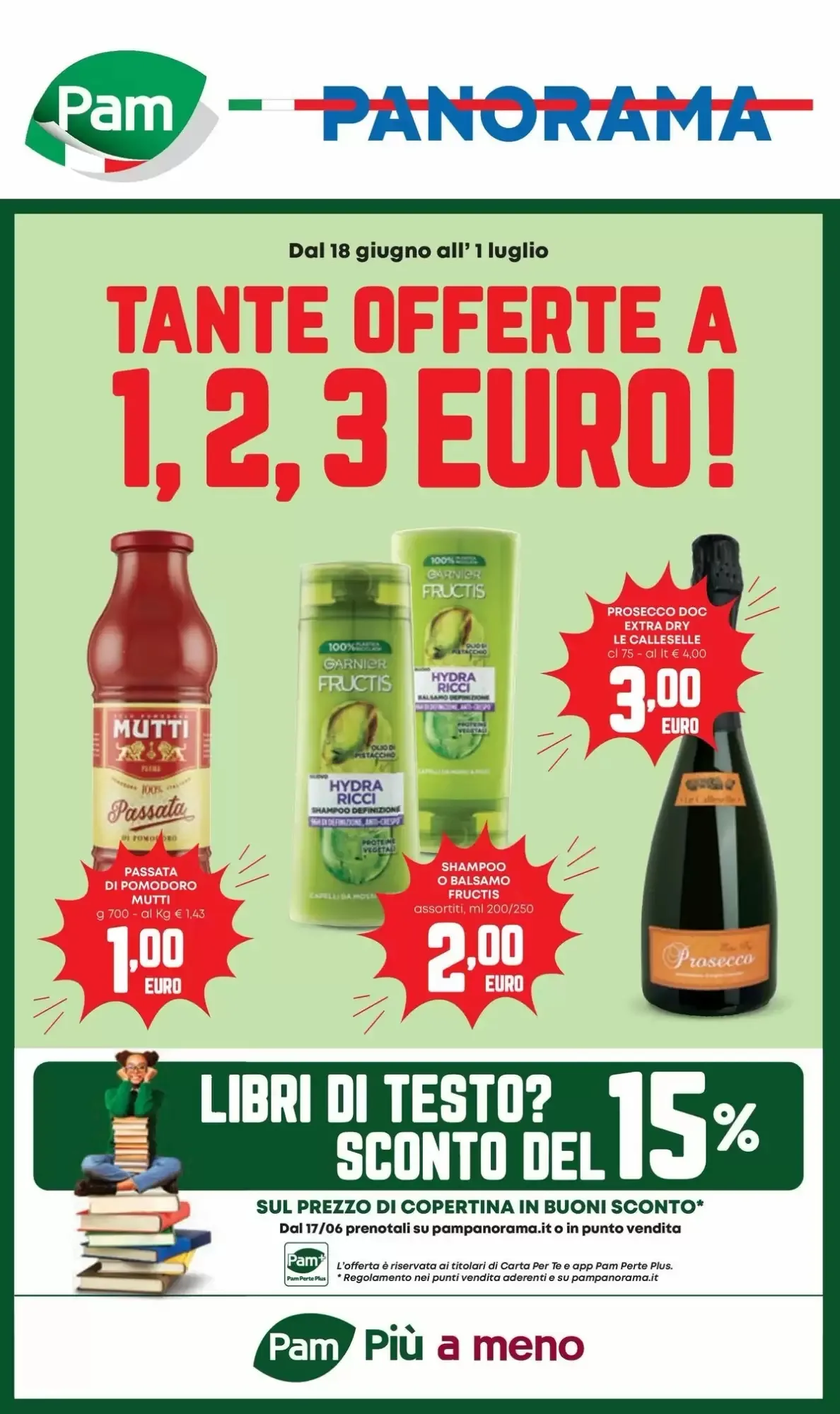 Copertina Pam - Volantino Pam