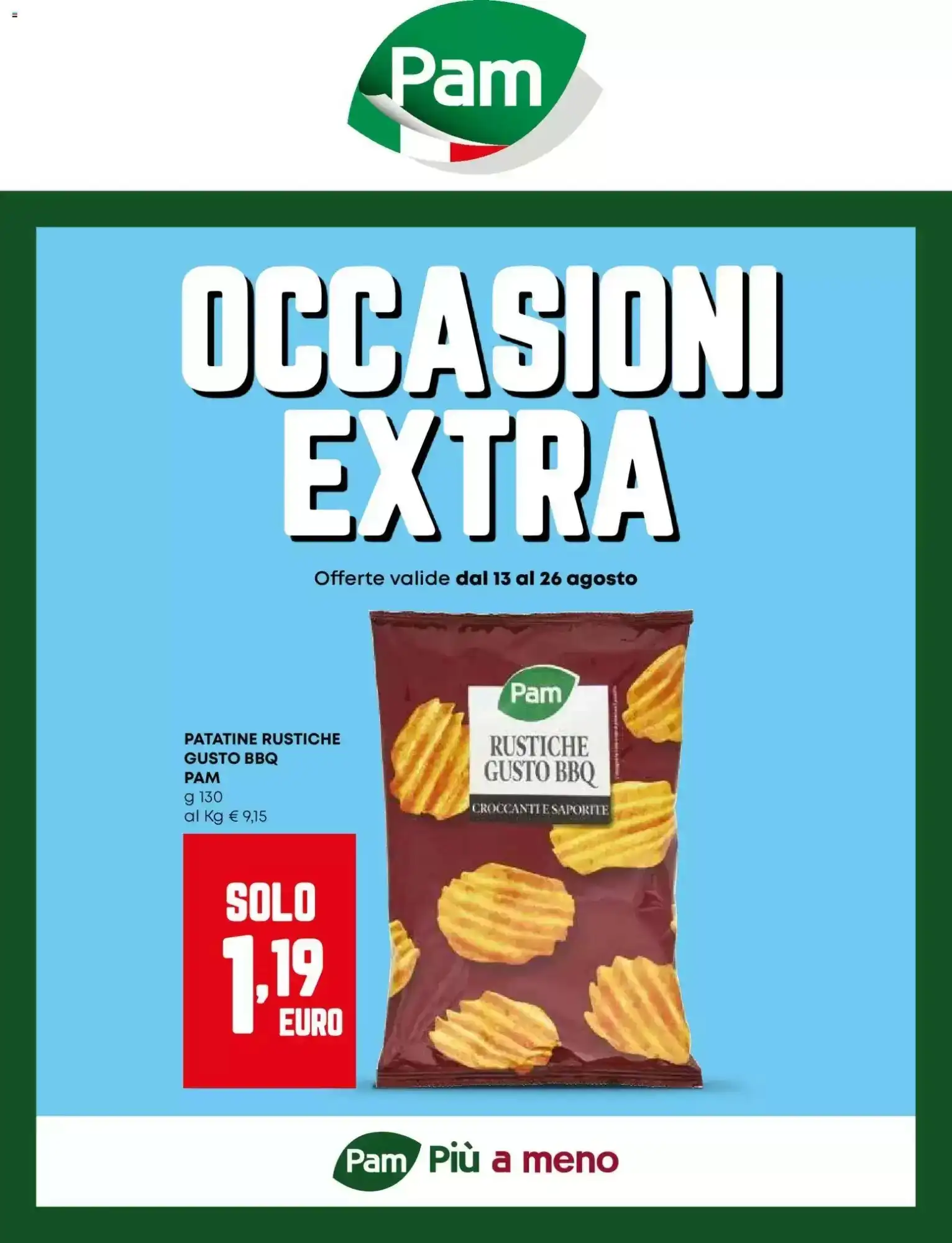 Copertina Pam - Volantino Pam