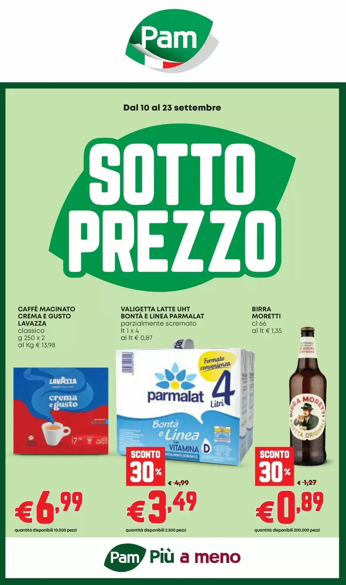 Miniatura Pam - Volantino Pam