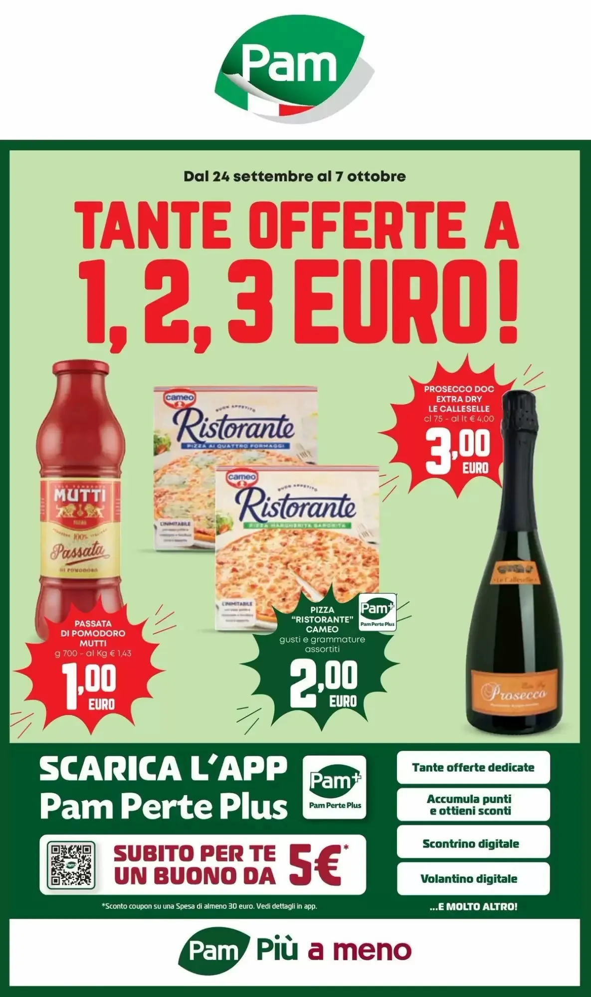 Copertina Pam - Volantino Pam