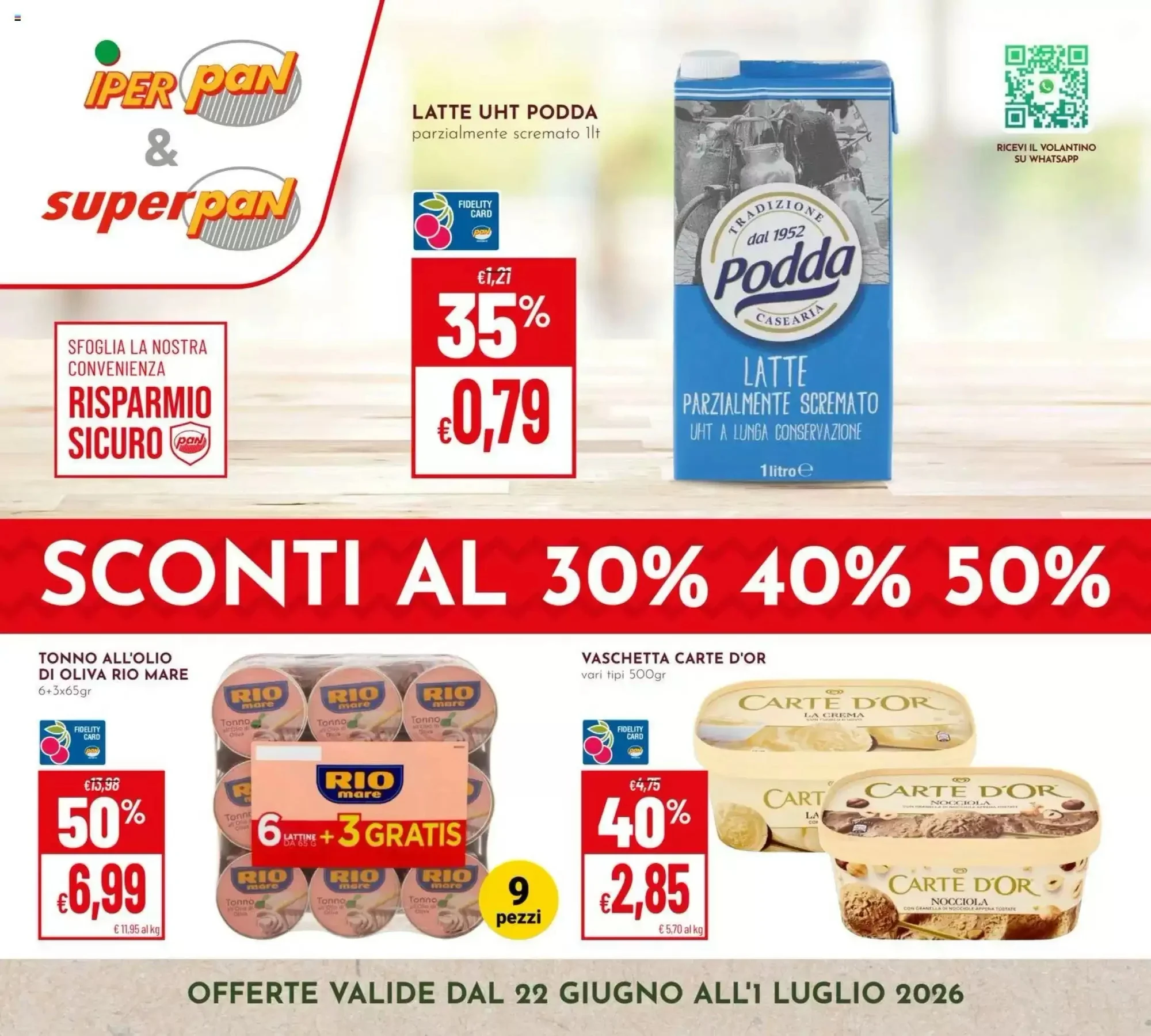 Copertina Pan - Volantino Pan