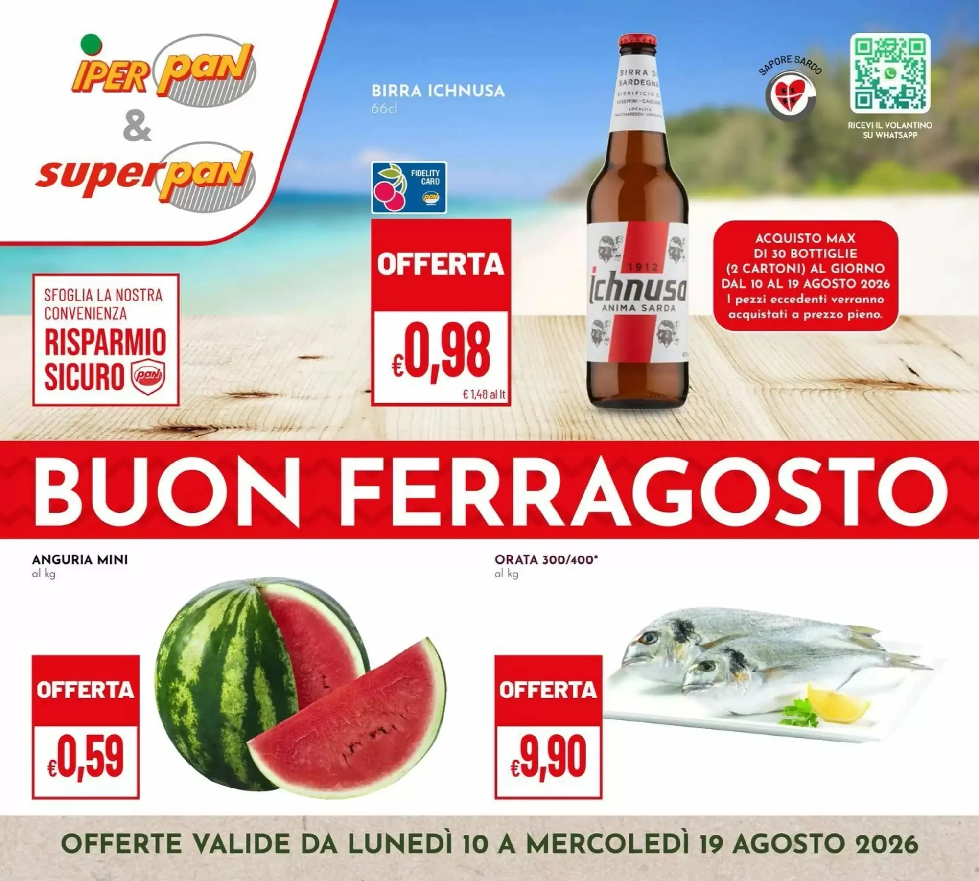 Copertina Pan - Volantino Pan